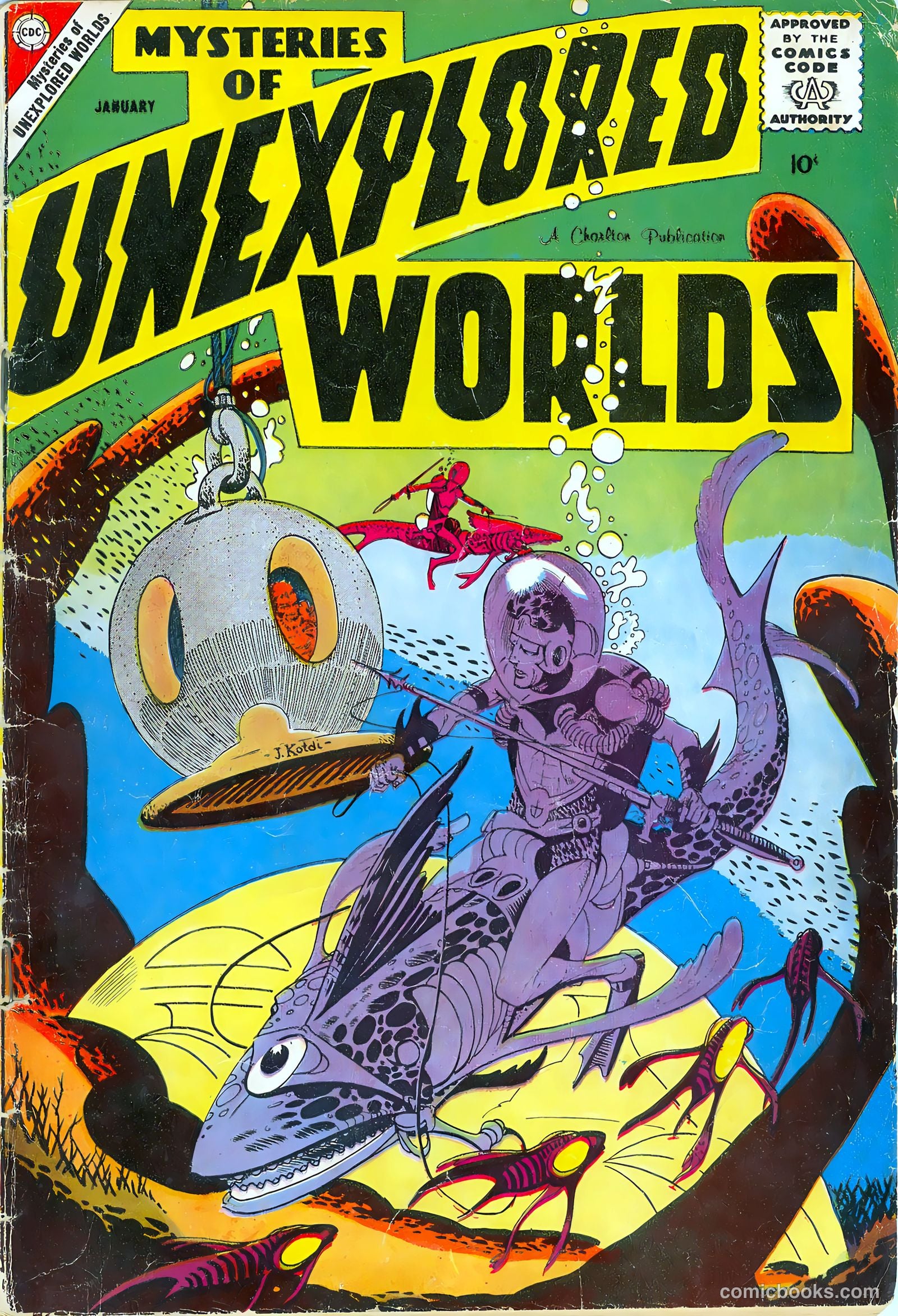Mysteries of Unexplored Worlds #11 (1959) — page 1 of 36