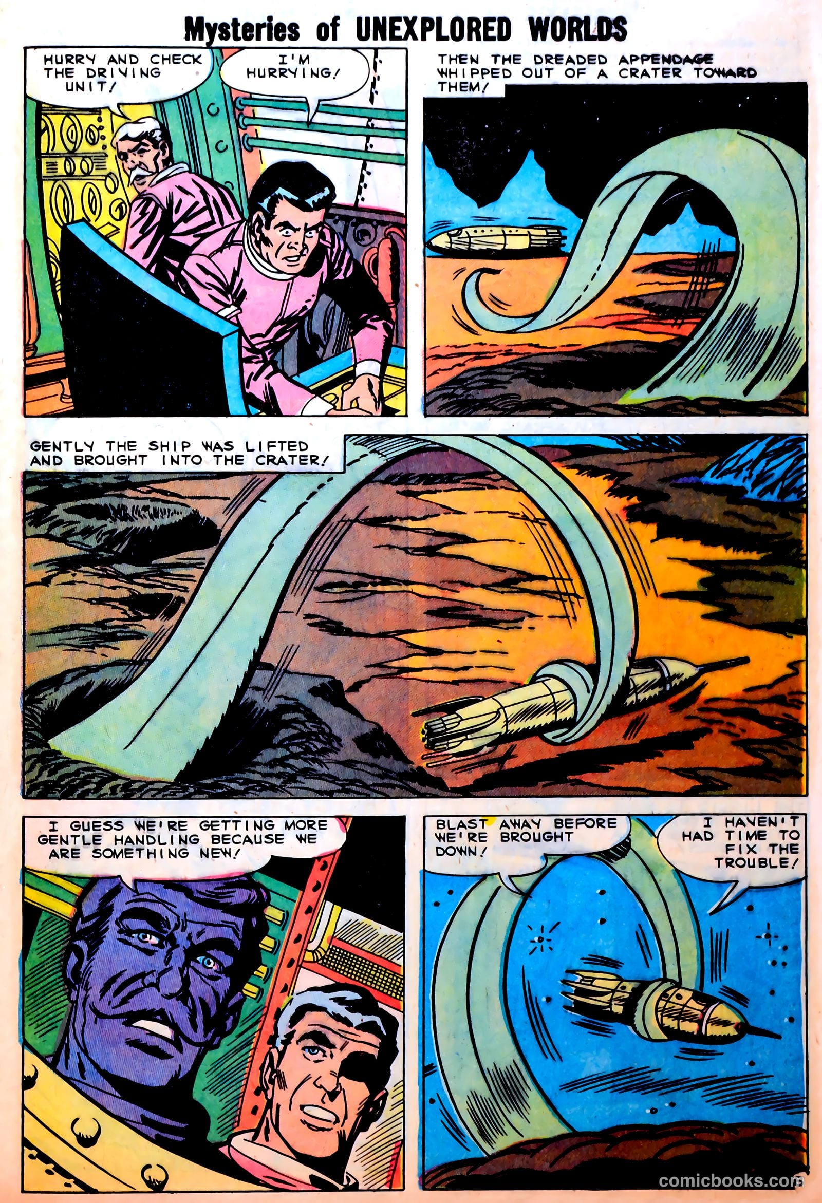 Mysteries of Unexplored Worlds #13 (1959) — page 9 of 35