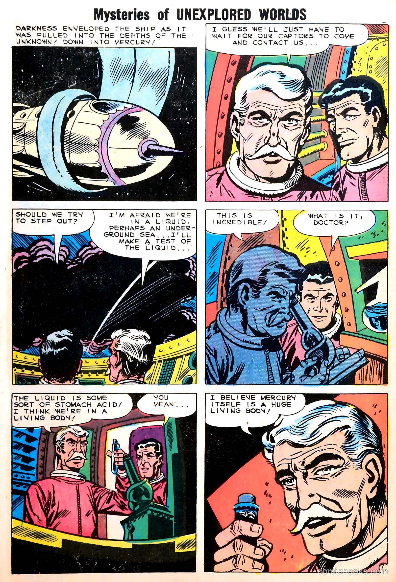 Mysteries of Unexplored Worlds #13 (1959) — page 10 of 35