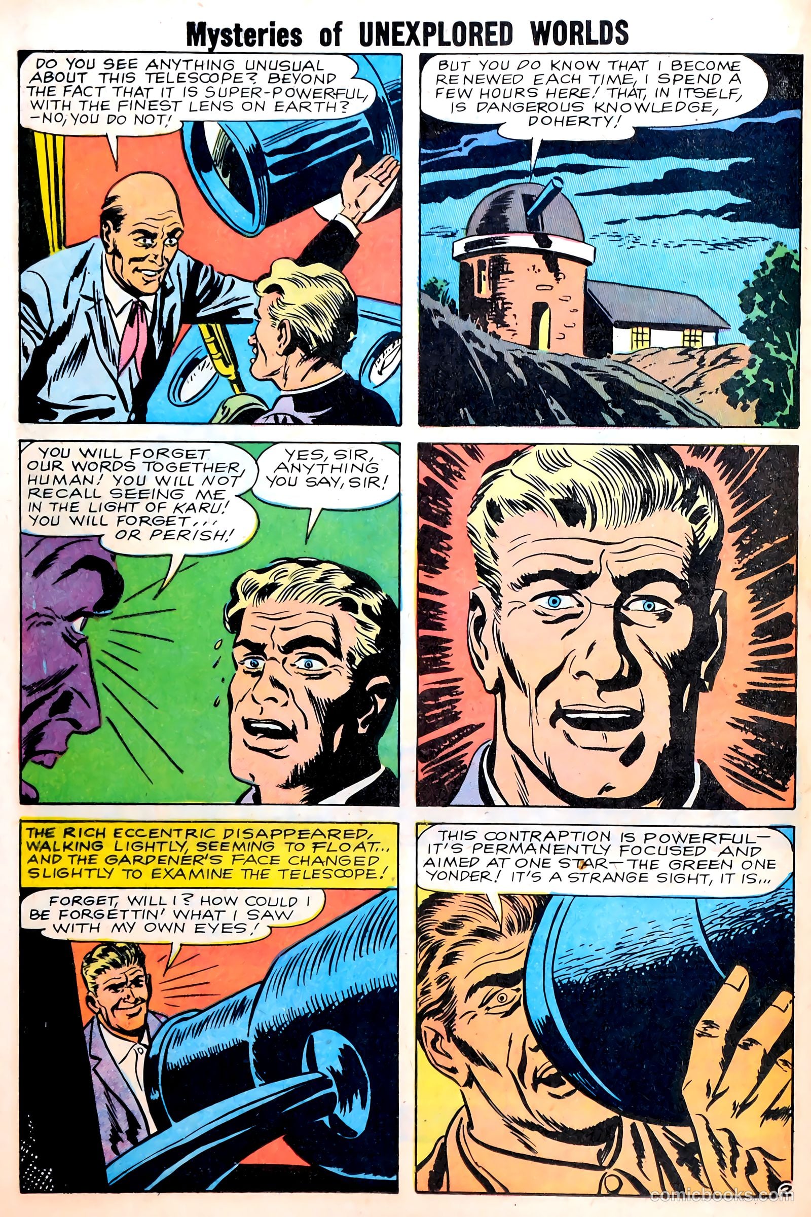 Mysteries of Unexplored Worlds #13 (1959) — page 16 of 35