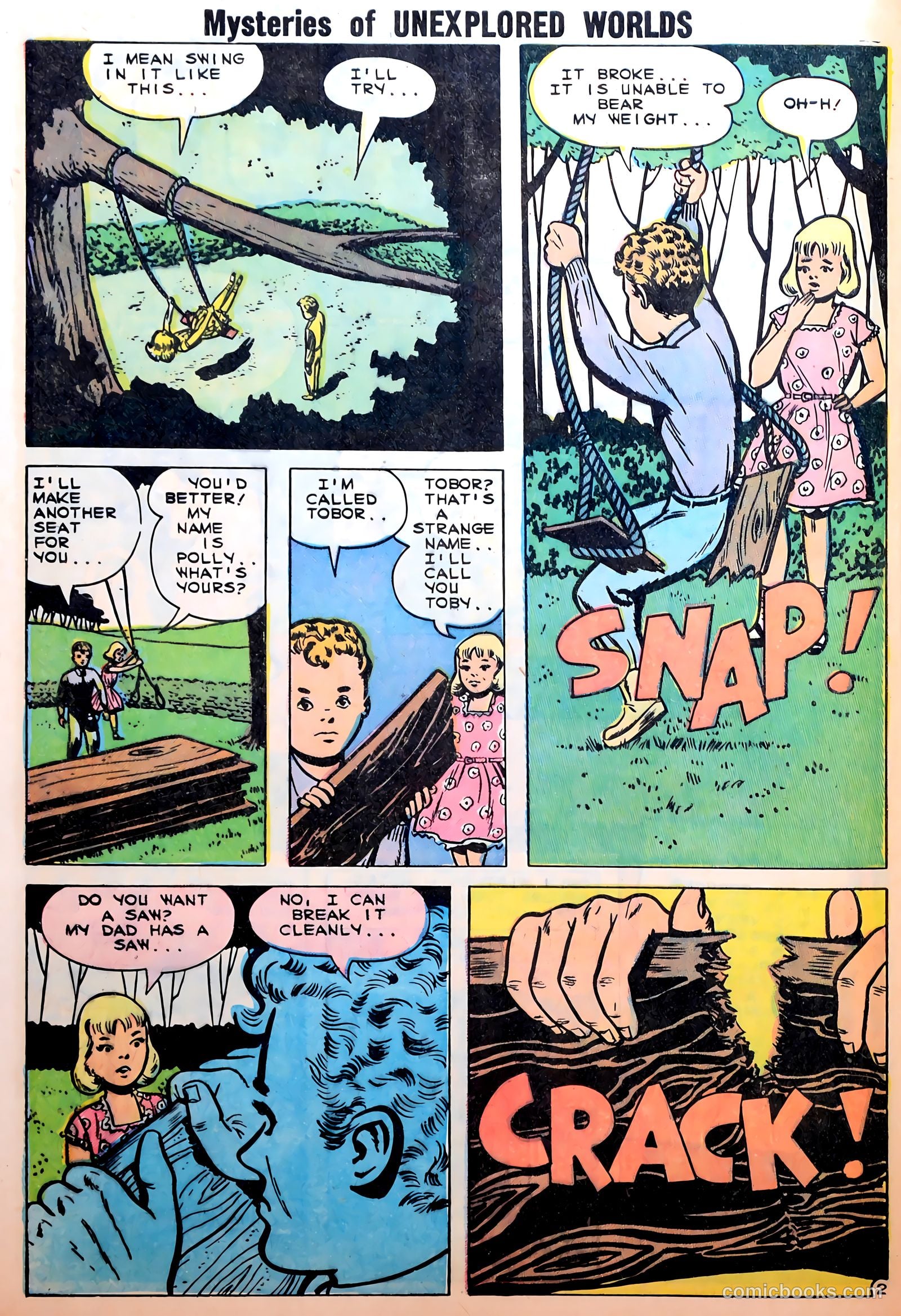 Mysteries of Unexplored Worlds #13 (1959) — page 27 of 35