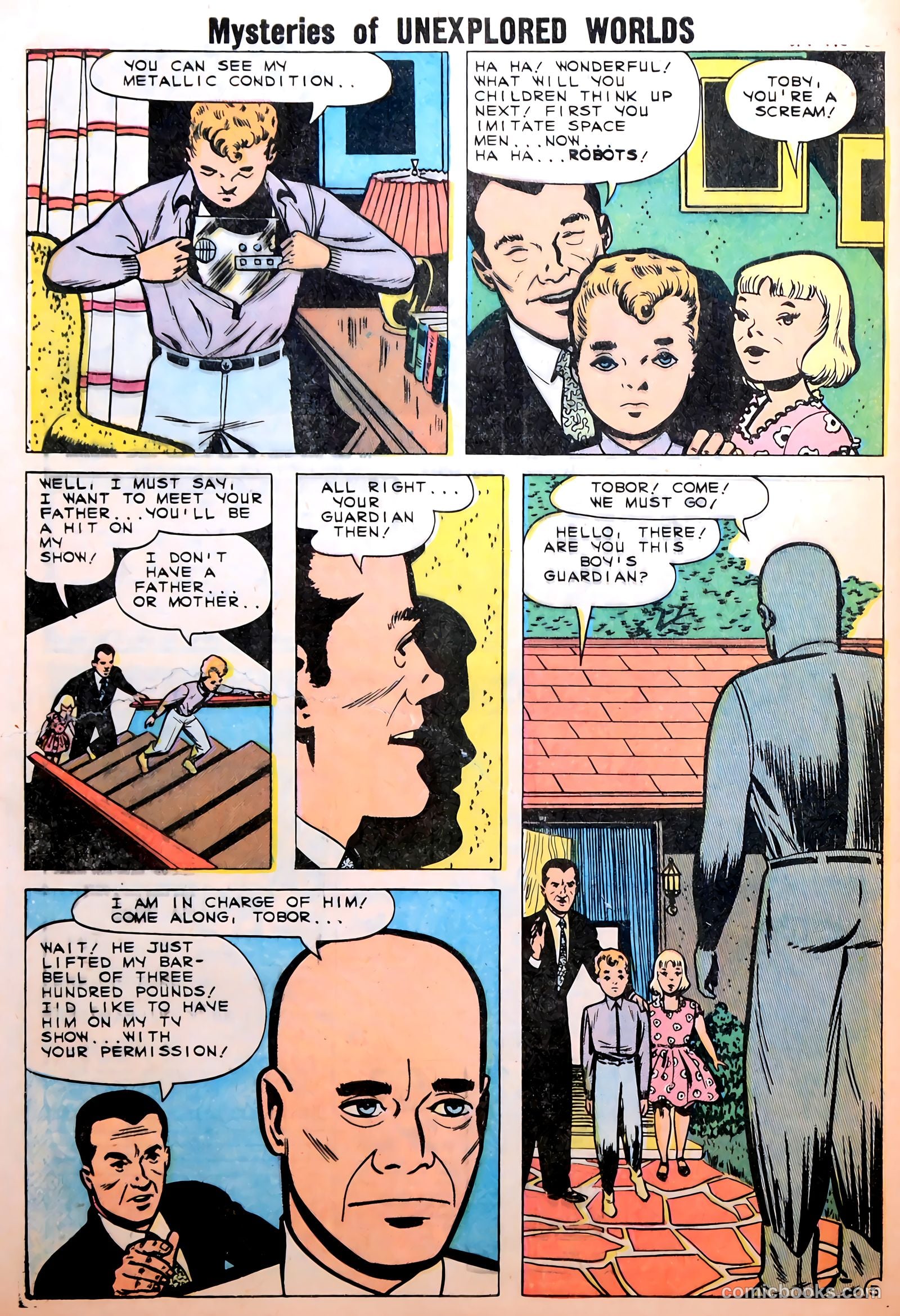 Mysteries of Unexplored Worlds #13 (1959) — page 31 of 35