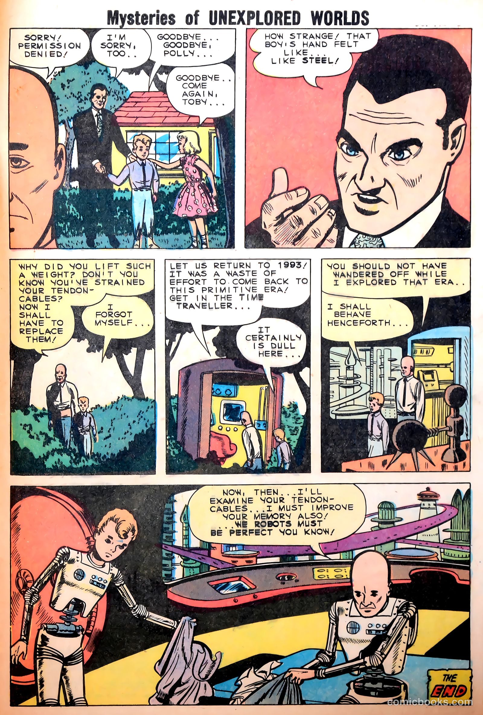 Mysteries of Unexplored Worlds #13 (1959) — page 32 of 35
