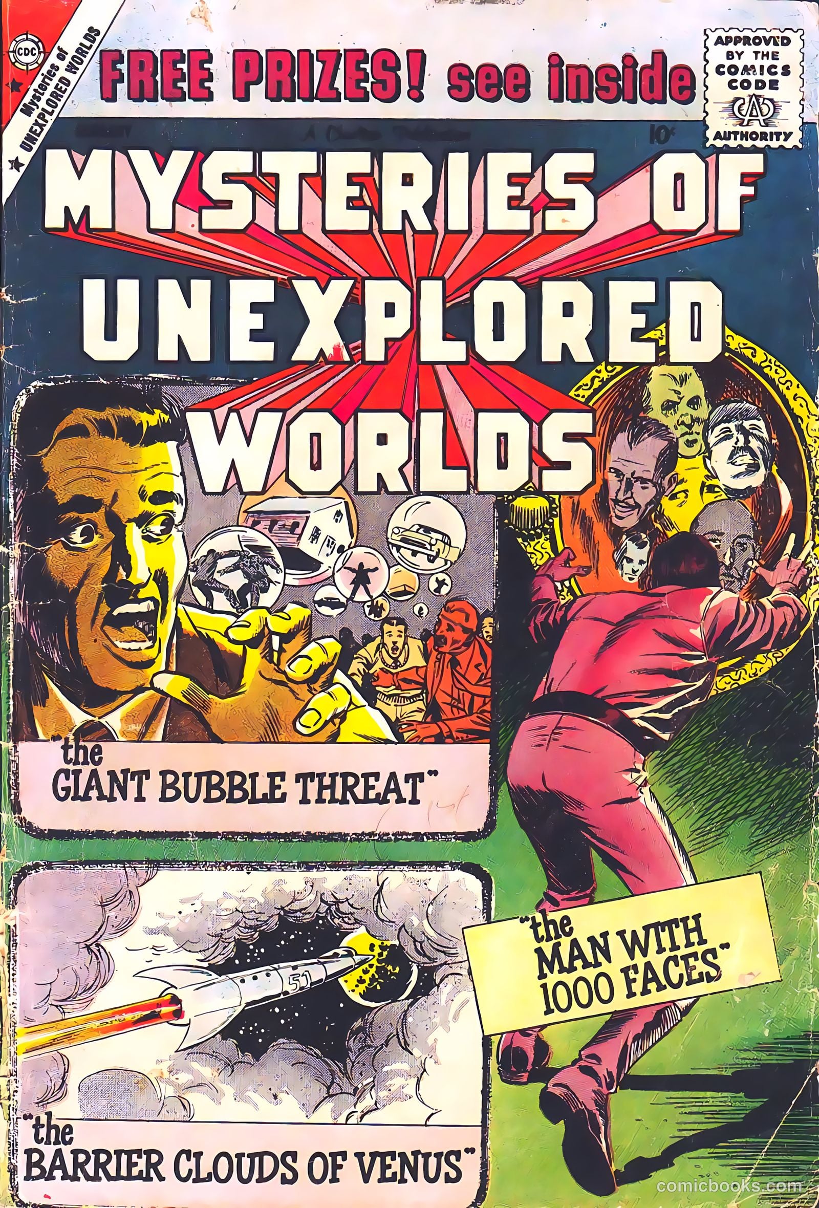 Mysteries of Unexplored Worlds #16 (1960) — page 1 of 36