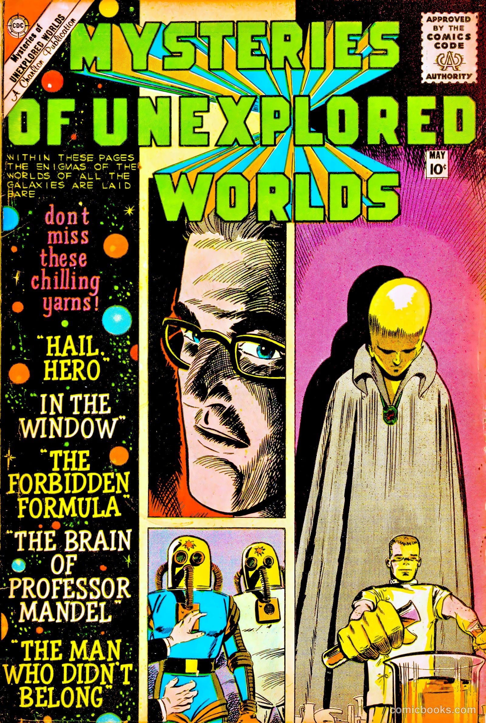 Mysteries of Unexplored Worlds #18 cover