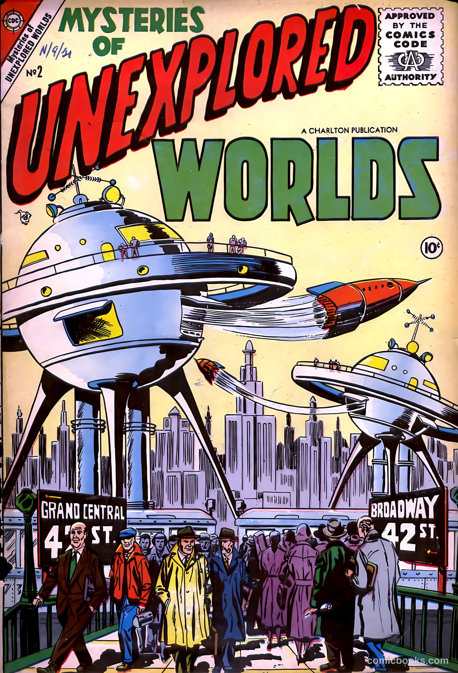 Mysteries of Unexplored Worlds #2 (1957) — page 1 of 36