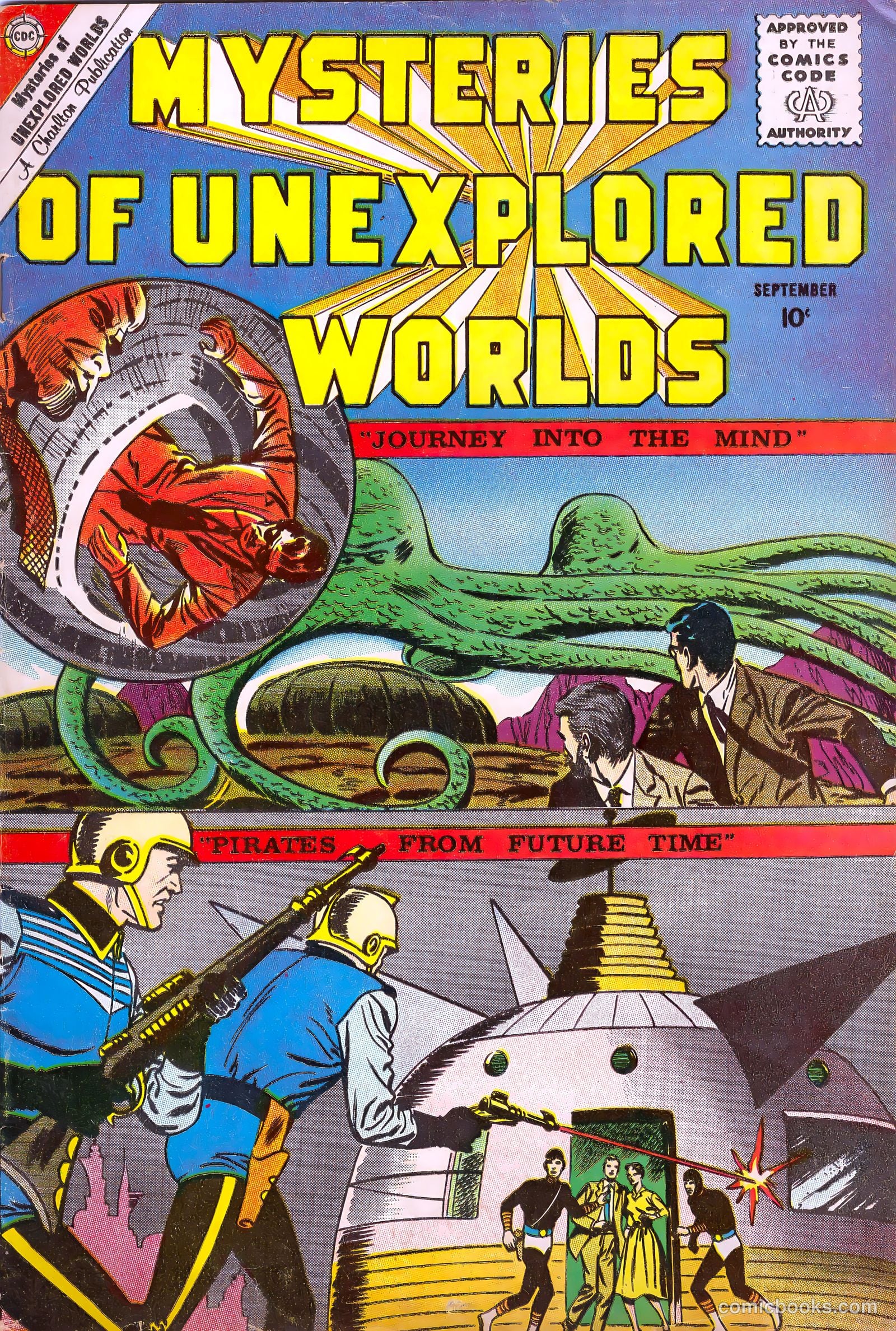 Mysteries of Unexplored Worlds #20 cover