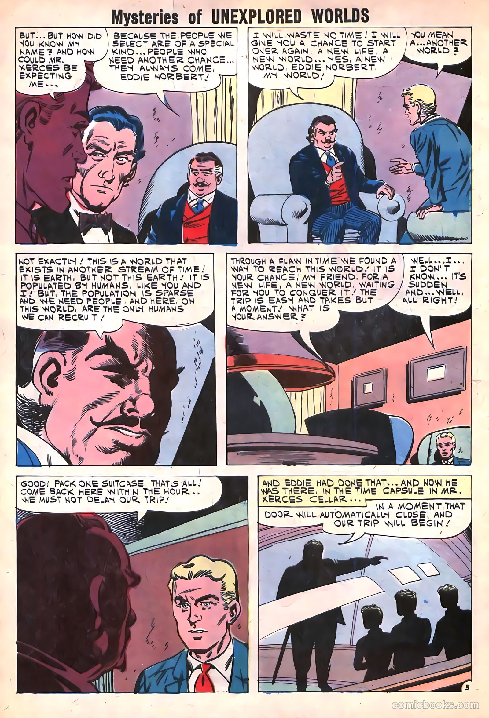 Mysteries of Unexplored Worlds #25 (1961) — page 6