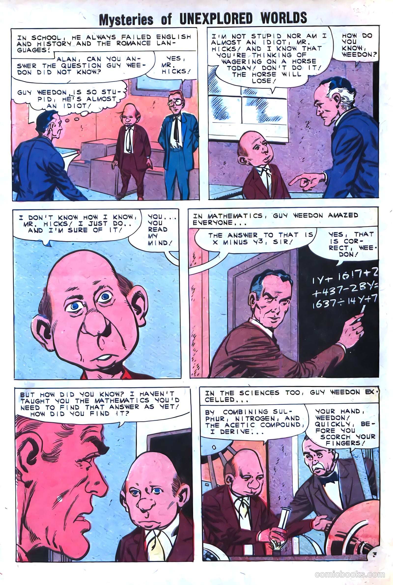 Mysteries of Unexplored Worlds #25 (1961) — page 28