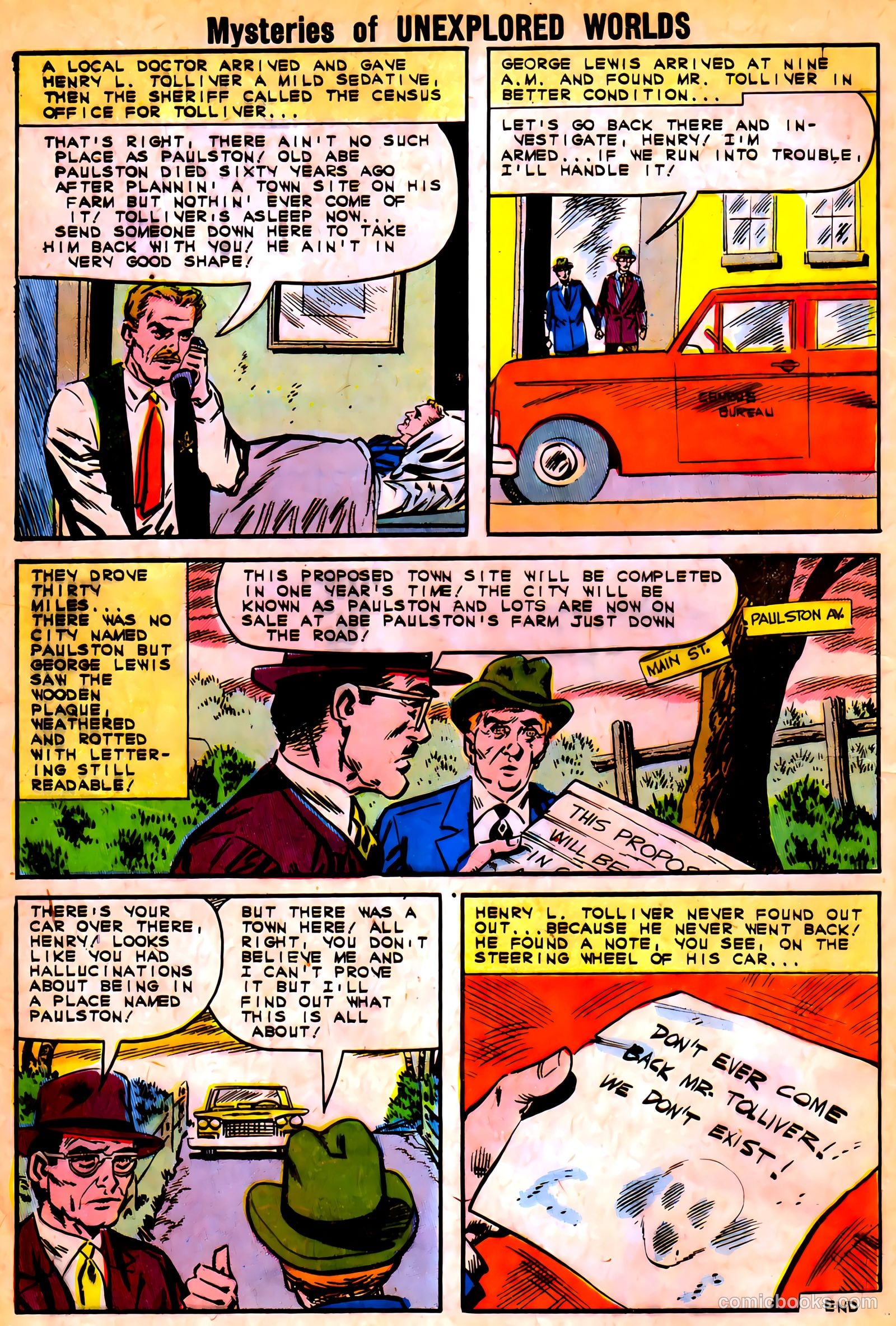 Mysteries of Unexplored Worlds #33 (1962) — page 8