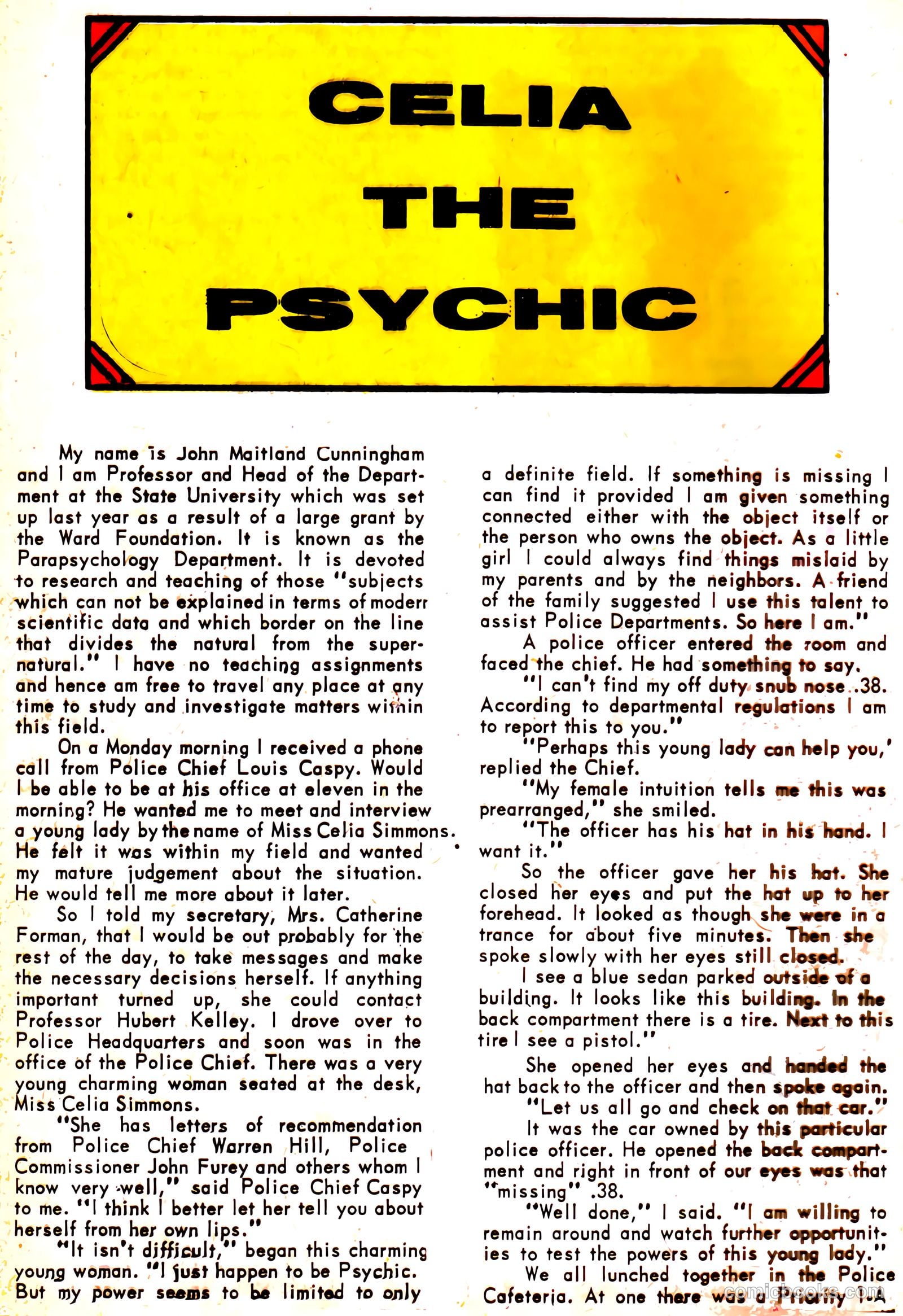 Mysteries of Unexplored Worlds #33 (1962) — page 20
