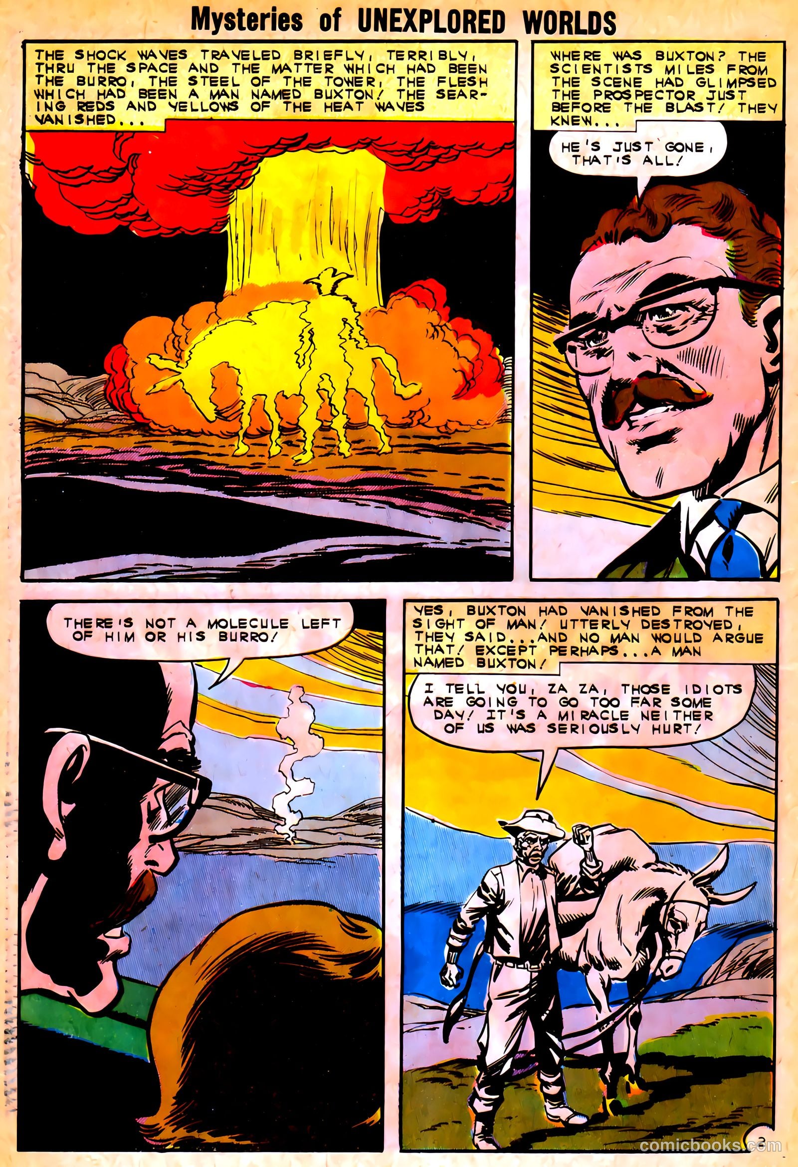 Mysteries of Unexplored Worlds #33 (1962) — page 28