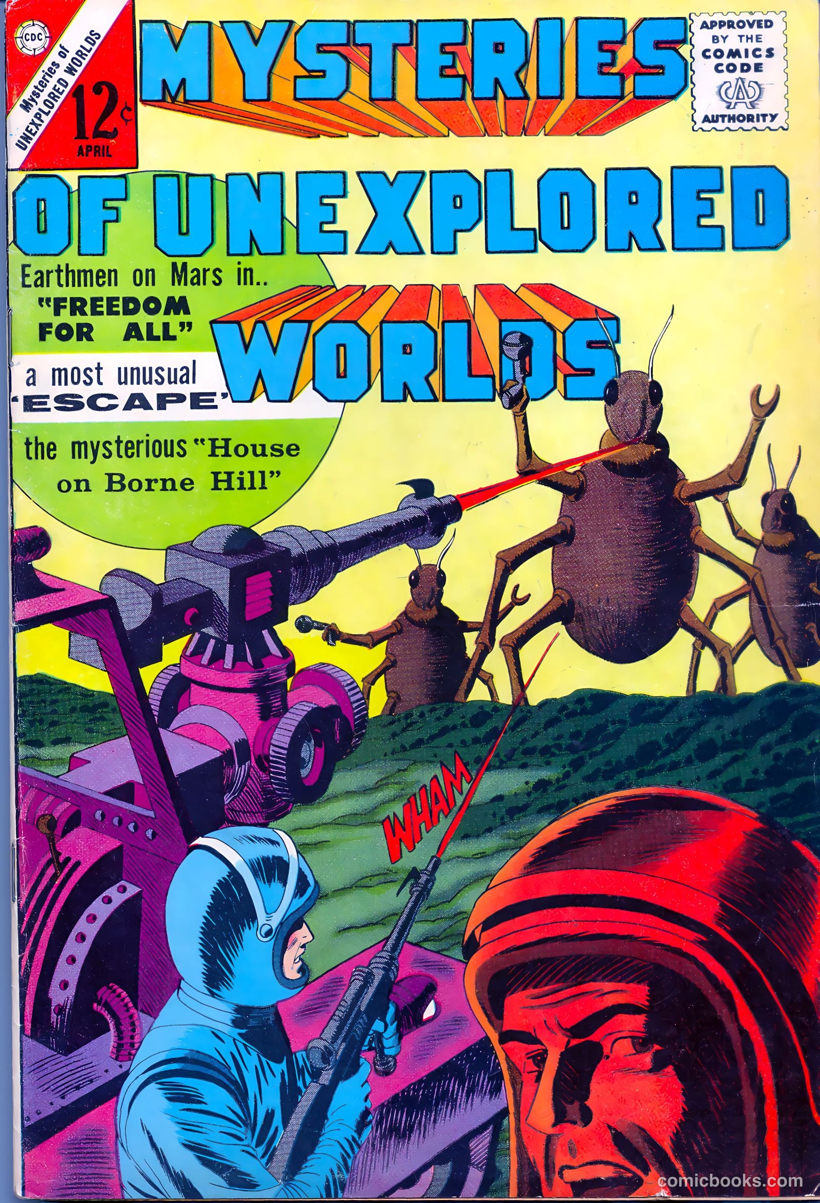 Mysteries of Unexplored Worlds #35 cover