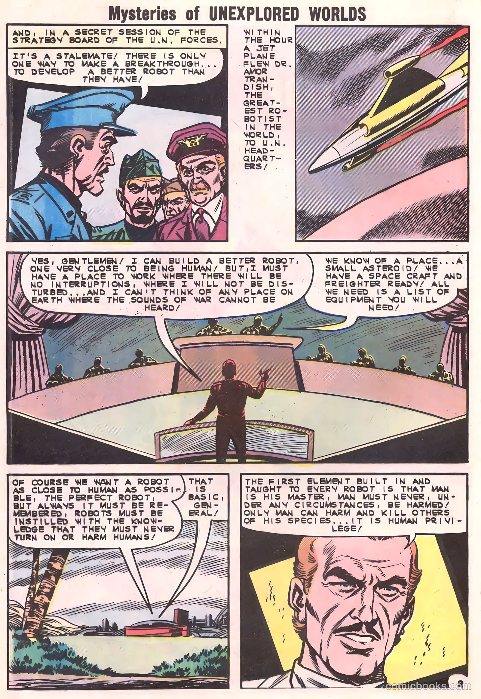 Mysteries of Unexplored Worlds #36 (1963) — page 20
