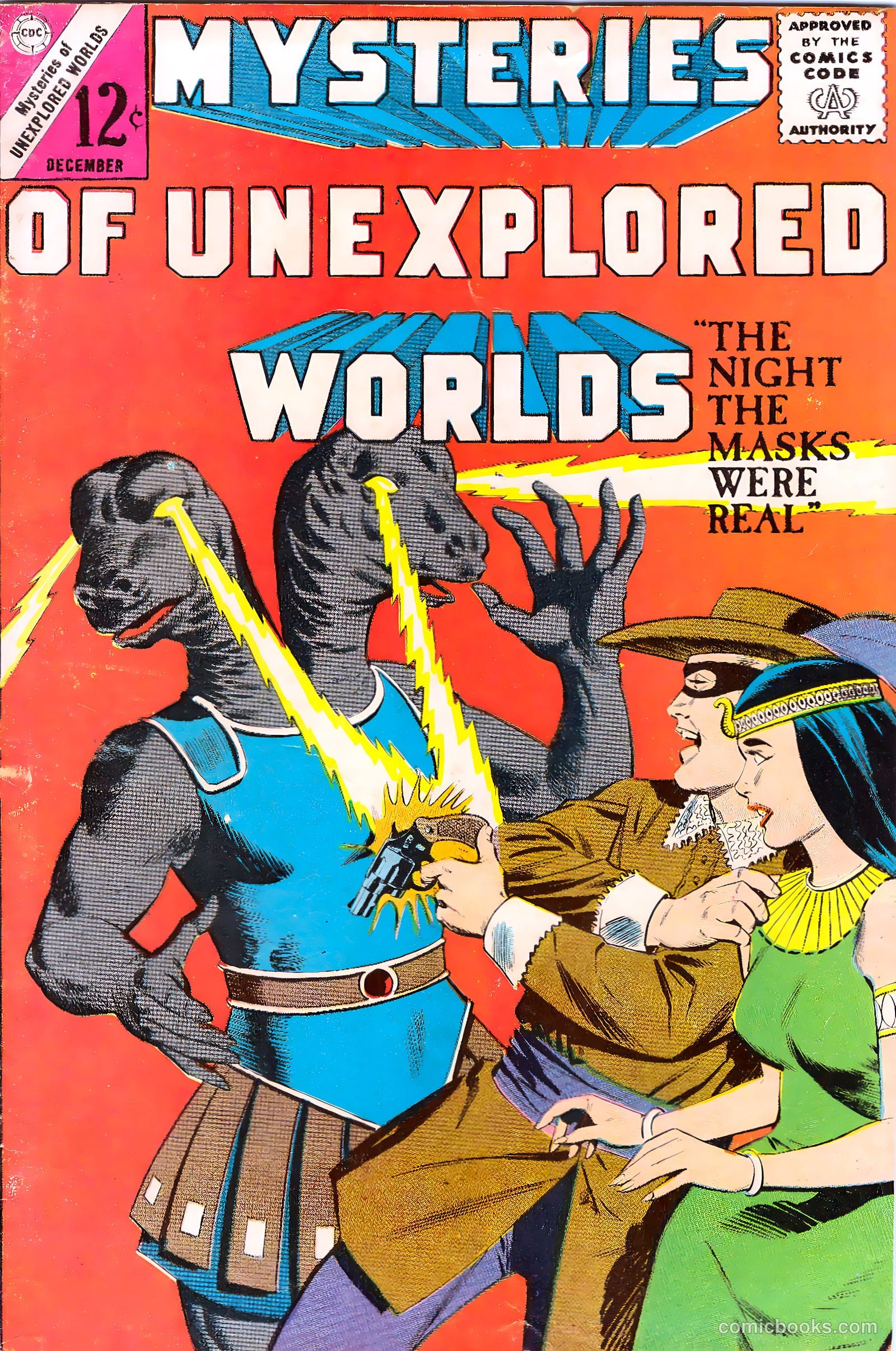 Mysteries of Unexplored Worlds #39 cover