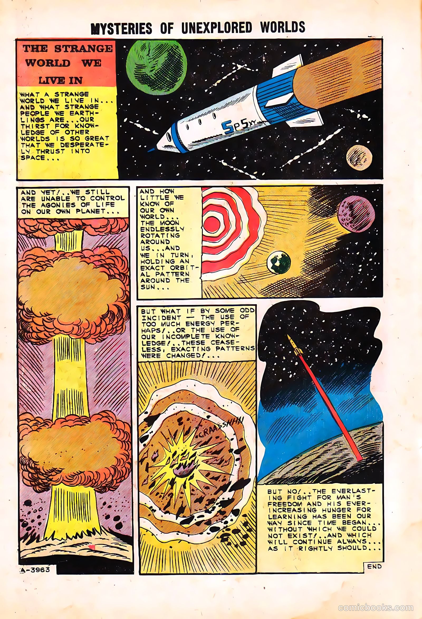 Mysteries of Unexplored Worlds #43 (1961) — page 10 of 36