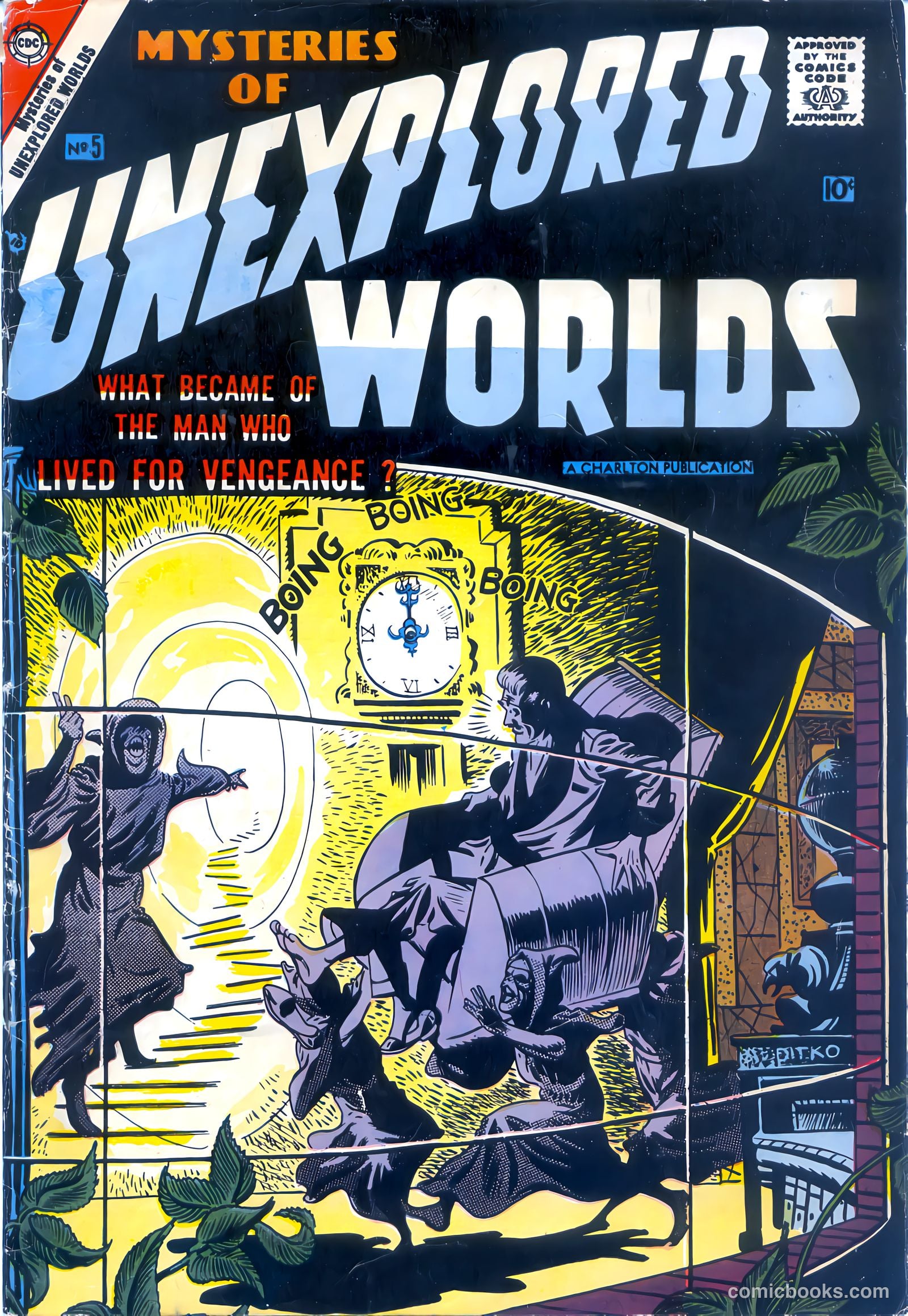 Mysteries of Unexplored Worlds #5 (1957) — page 1 of 36