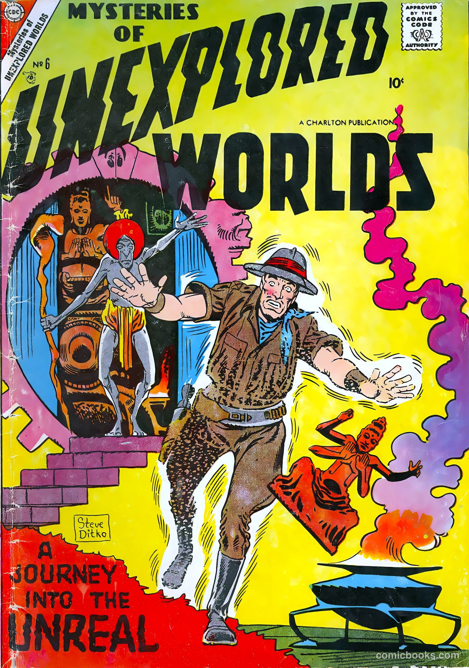 Mysteries of Unexplored Worlds #6 (1957) — page 1 of 36