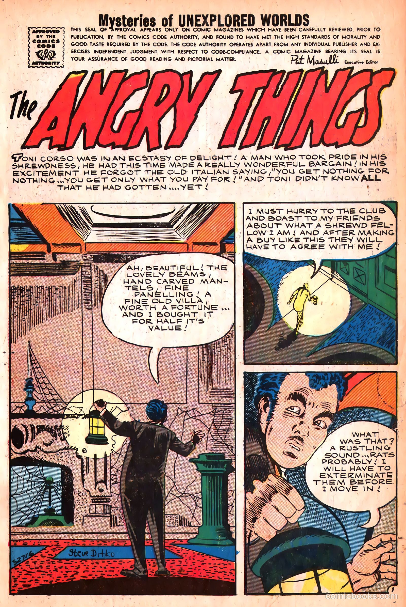 Mysteries of Unexplored Worlds #7 (1958) — page 3 of 69