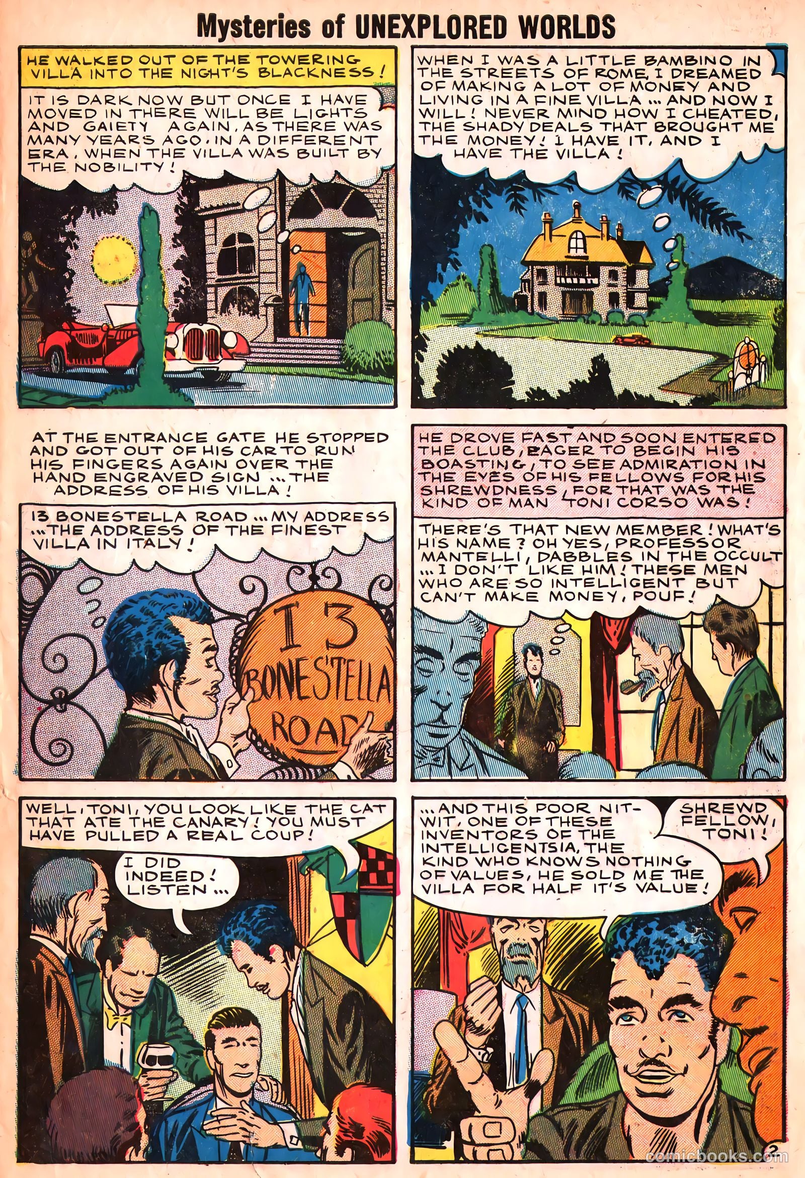 Mysteries of Unexplored Worlds #7 (1958) — page 4 of 69