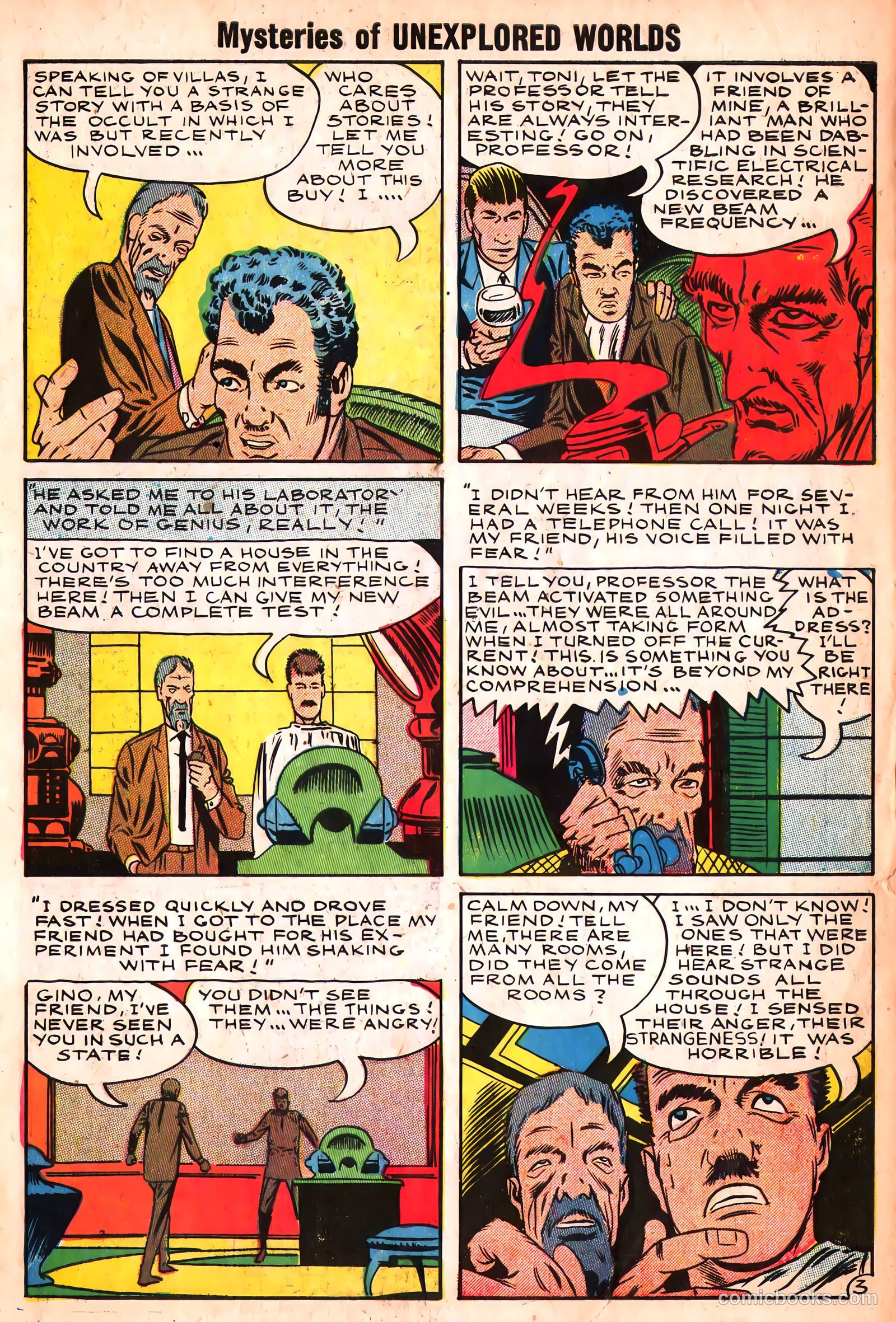 Mysteries of Unexplored Worlds #7 (1958) — page 5 of 69