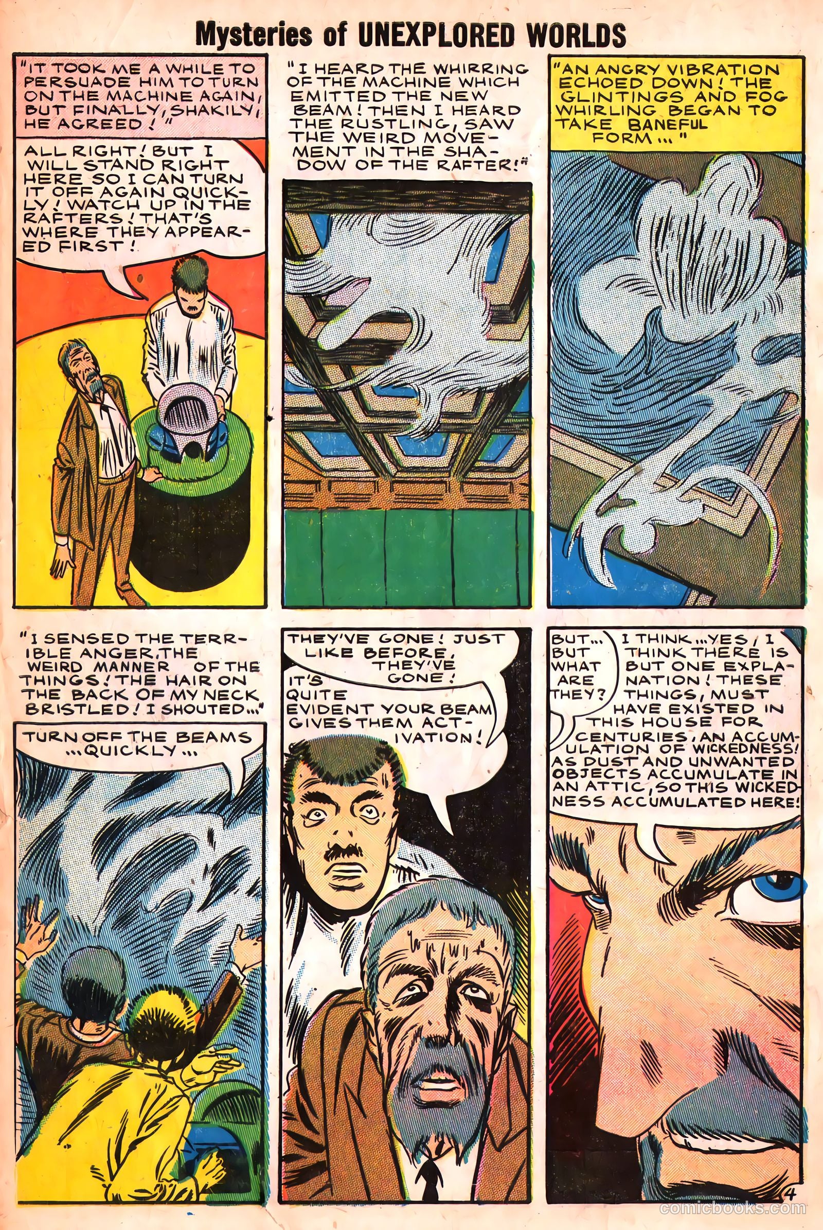 Mysteries of Unexplored Worlds #7 (1958) — page 6 of 69