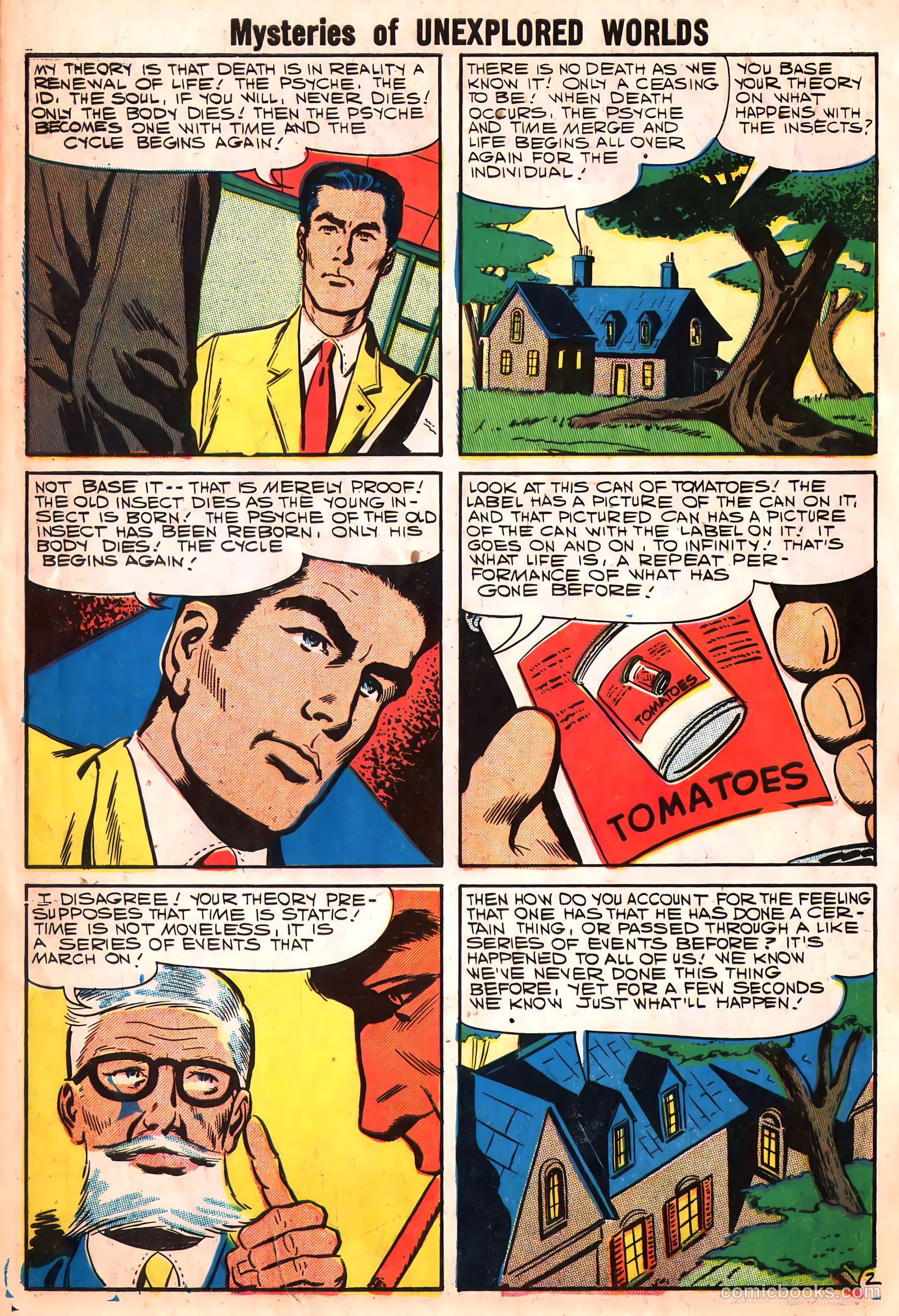 Mysteries of Unexplored Worlds #7 (1958) — page 12 of 69
