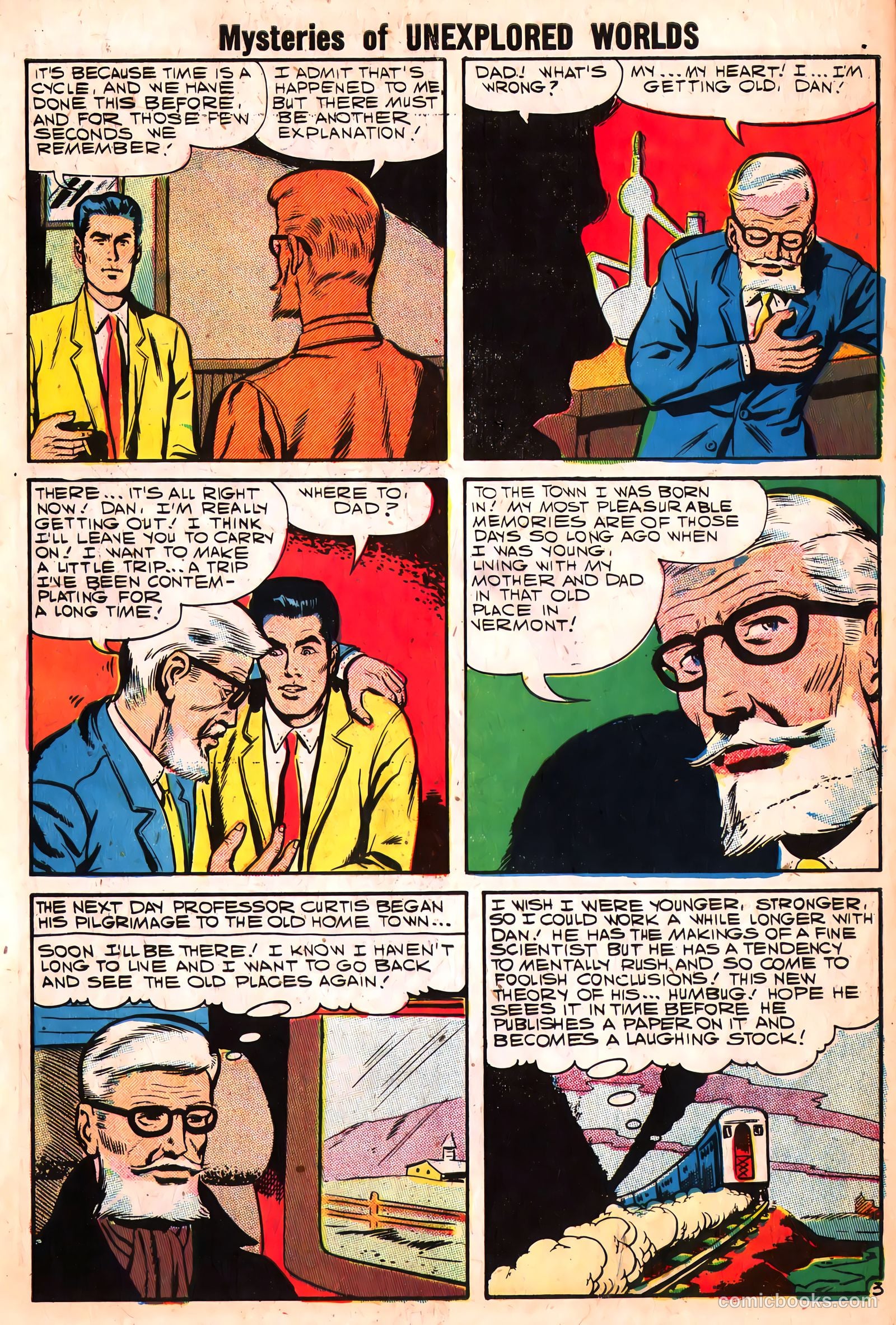 Mysteries of Unexplored Worlds #7 (1958) — page 13 of 69