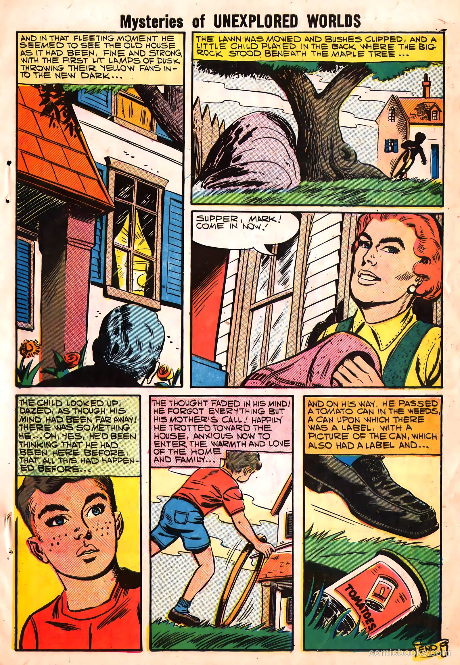 Mysteries of Unexplored Worlds #7 (1958) — page 15 of 69
