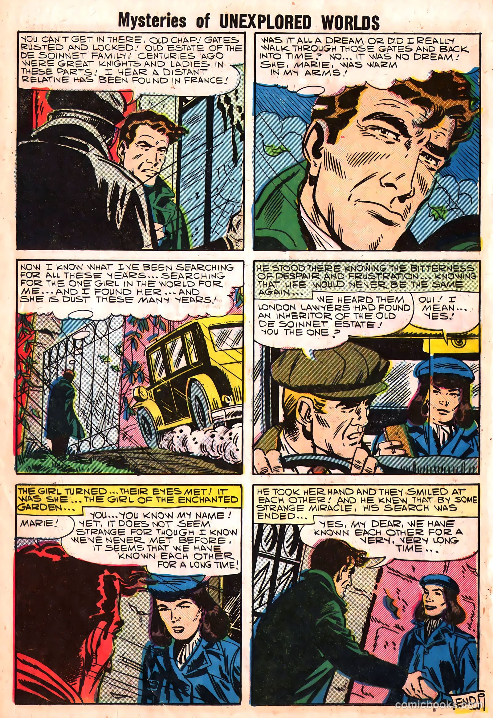 Mysteries of Unexplored Worlds #7 (1958) — page 20 of 69
