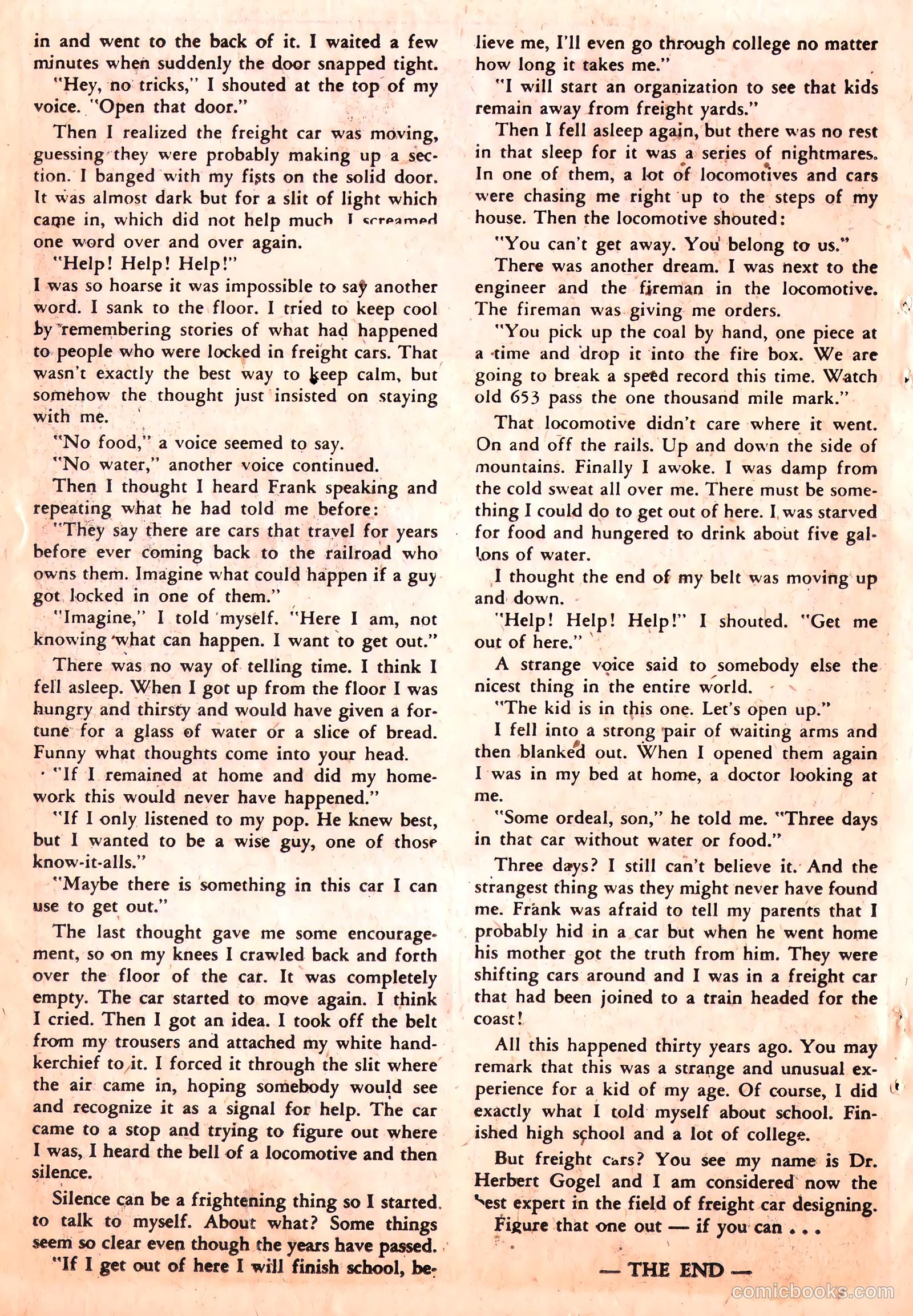 Mysteries of Unexplored Worlds #7 (1958) — page 28 of 69