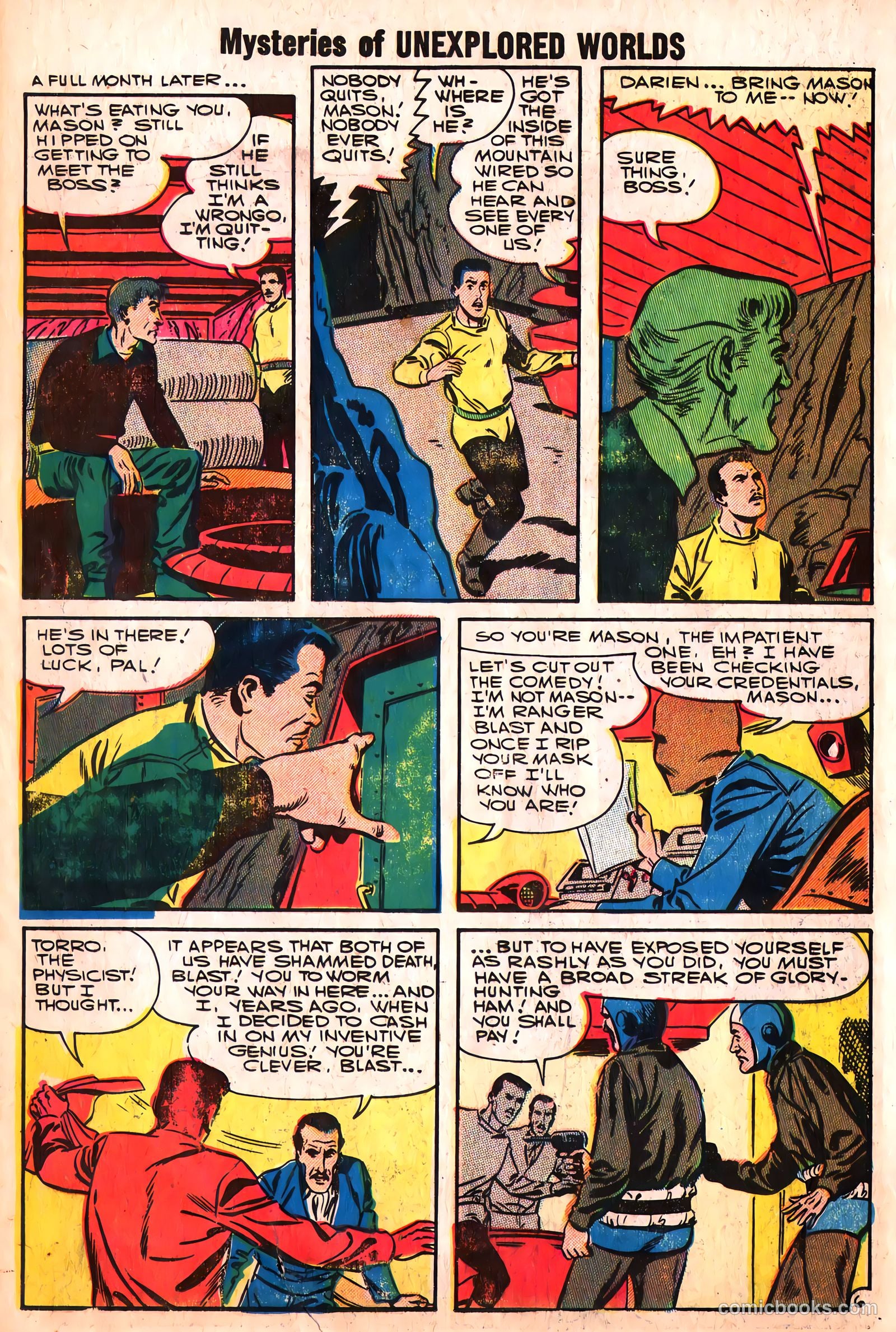 Mysteries of Unexplored Worlds #7 (1958) — page 34 of 69