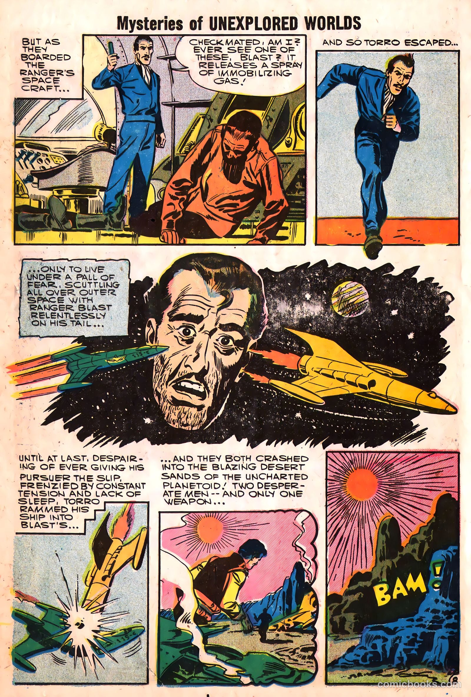 Mysteries of Unexplored Worlds #7 (1958) — page 36 of 69