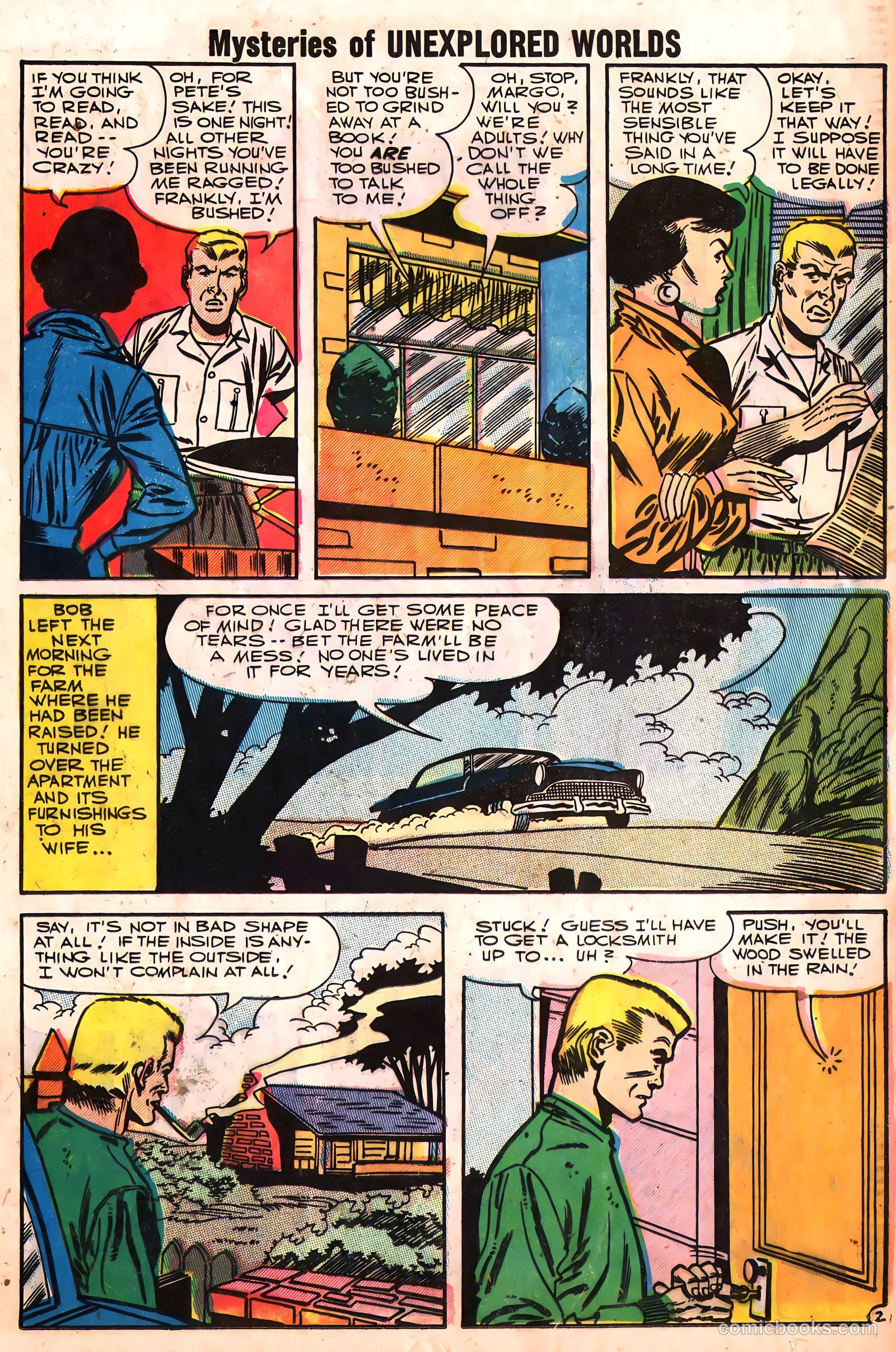 Mysteries of Unexplored Worlds #7 (1958) — page 39 of 69