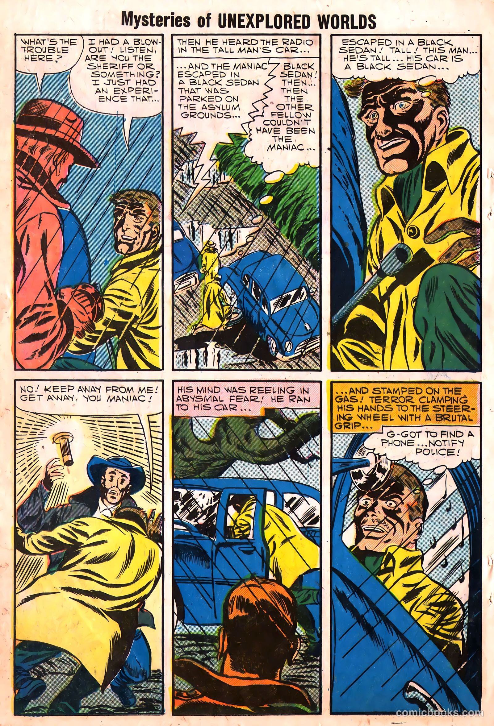 Mysteries of Unexplored Worlds #7 (1958) — page 46 of 69