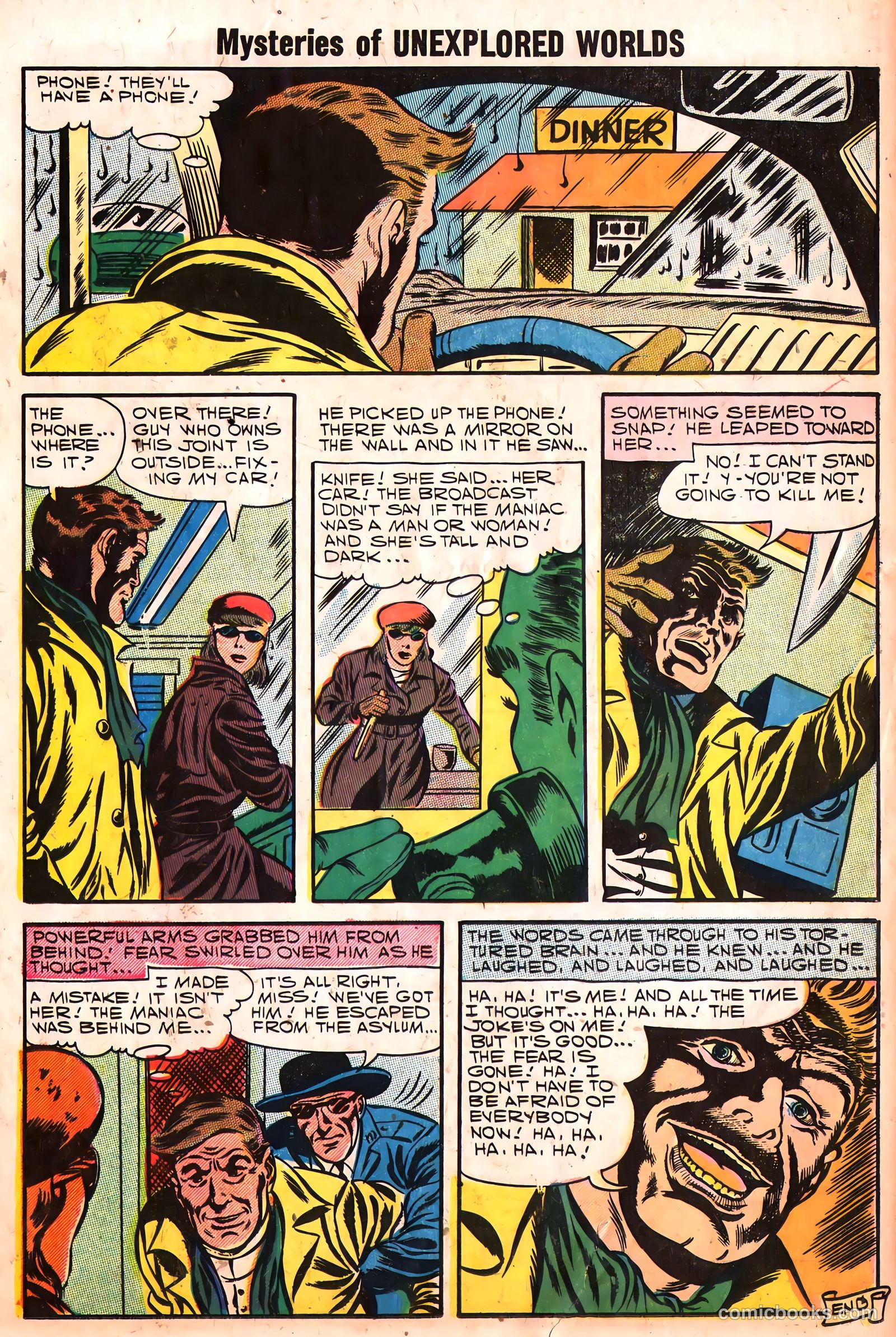 Mysteries of Unexplored Worlds #7 (1958) — page 47 of 69