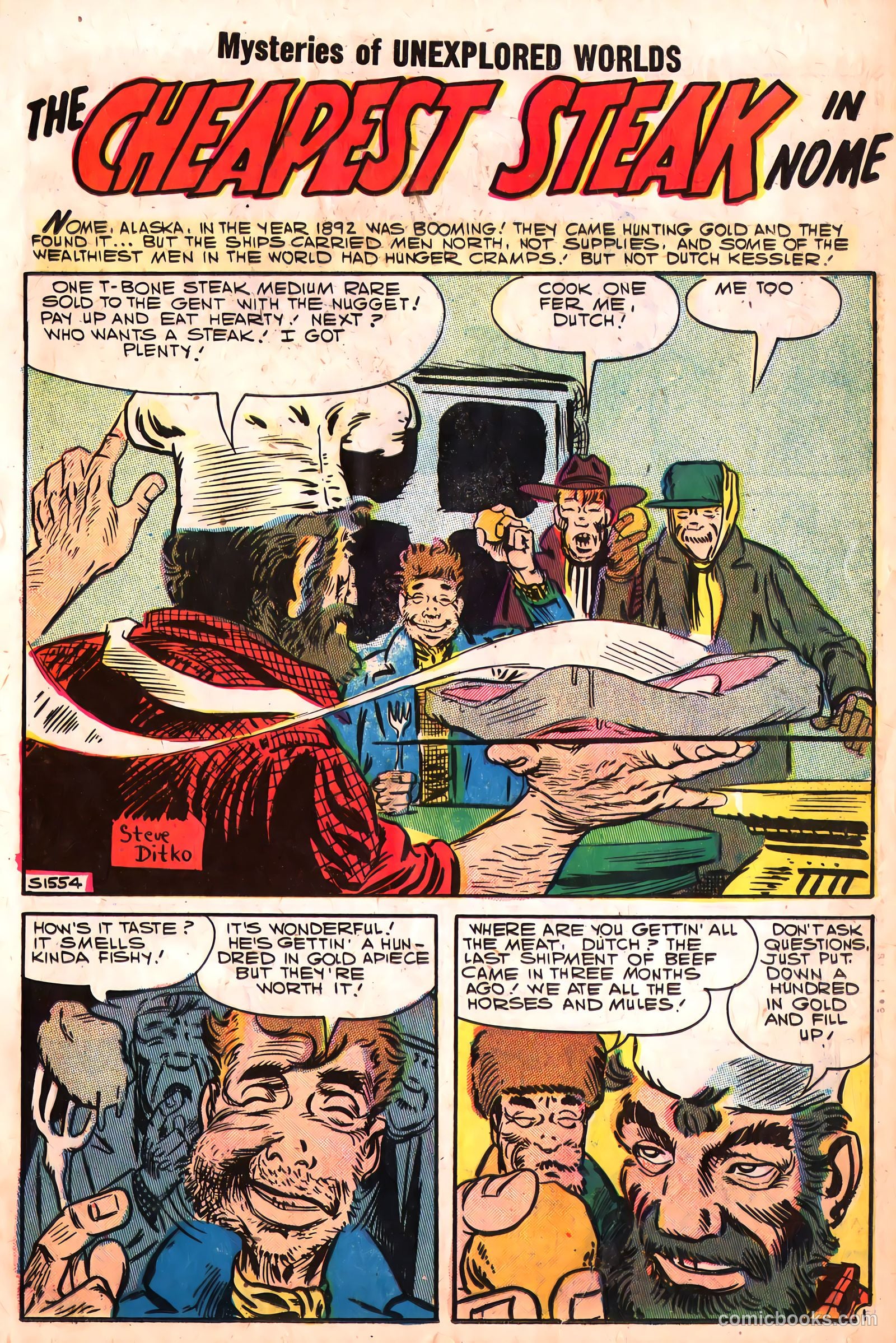 Mysteries of Unexplored Worlds #7 (1958) — page 49 of 69