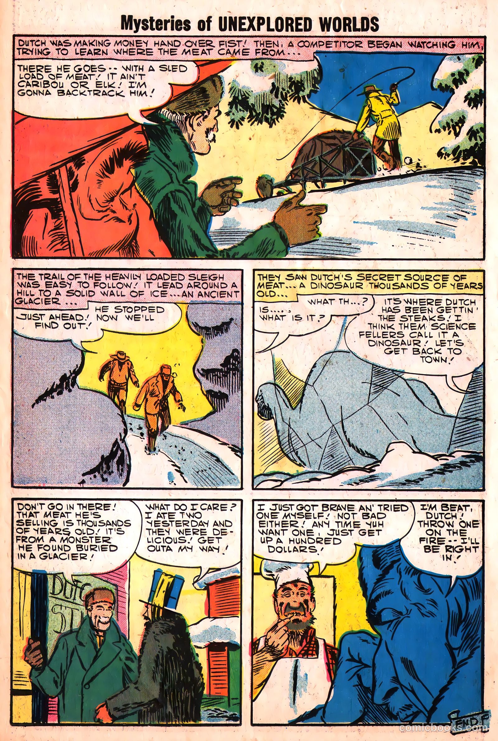 Mysteries of Unexplored Worlds #7 (1958) — page 50 of 69