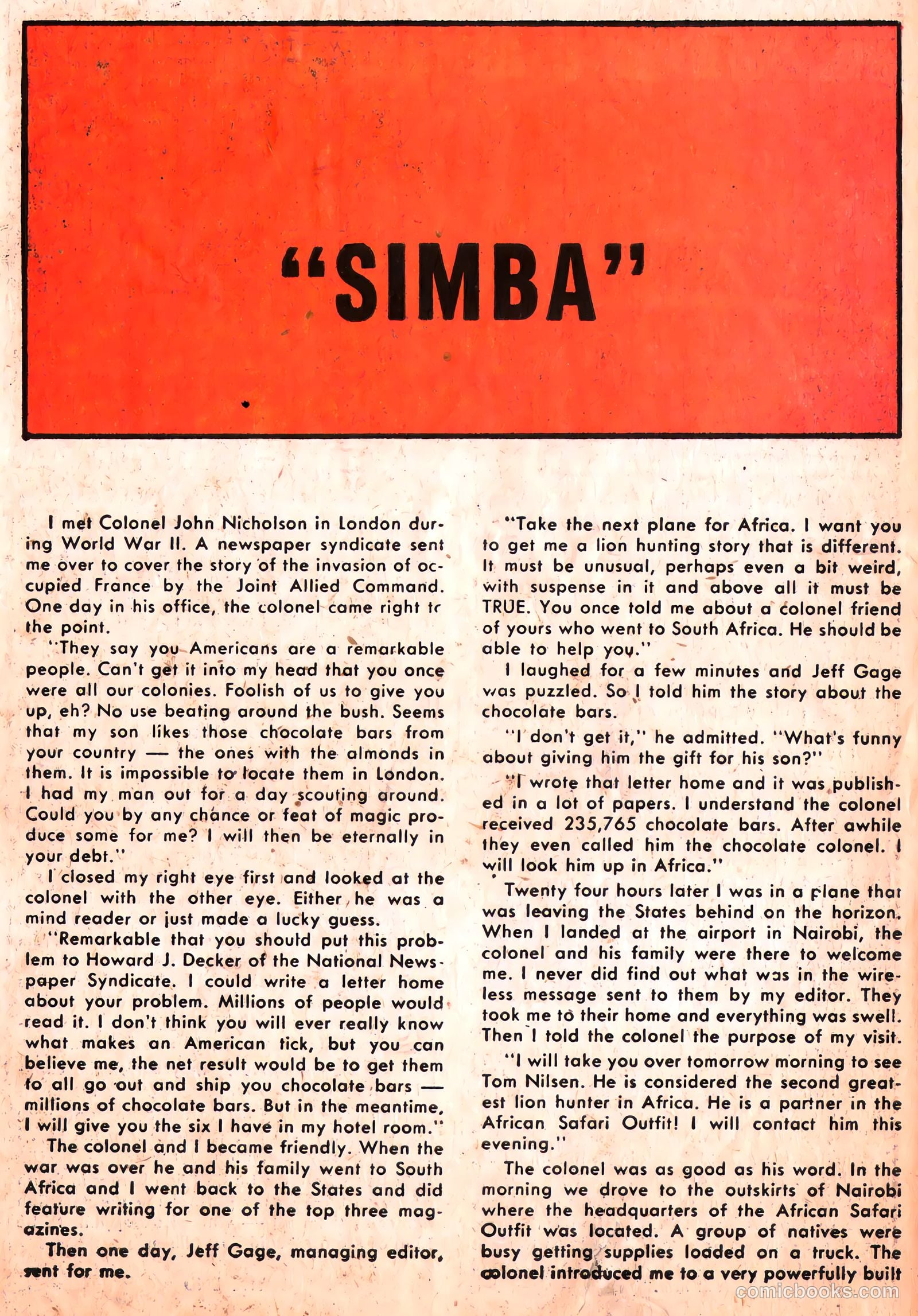 Mysteries of Unexplored Worlds #7 (1958) — page 51 of 69