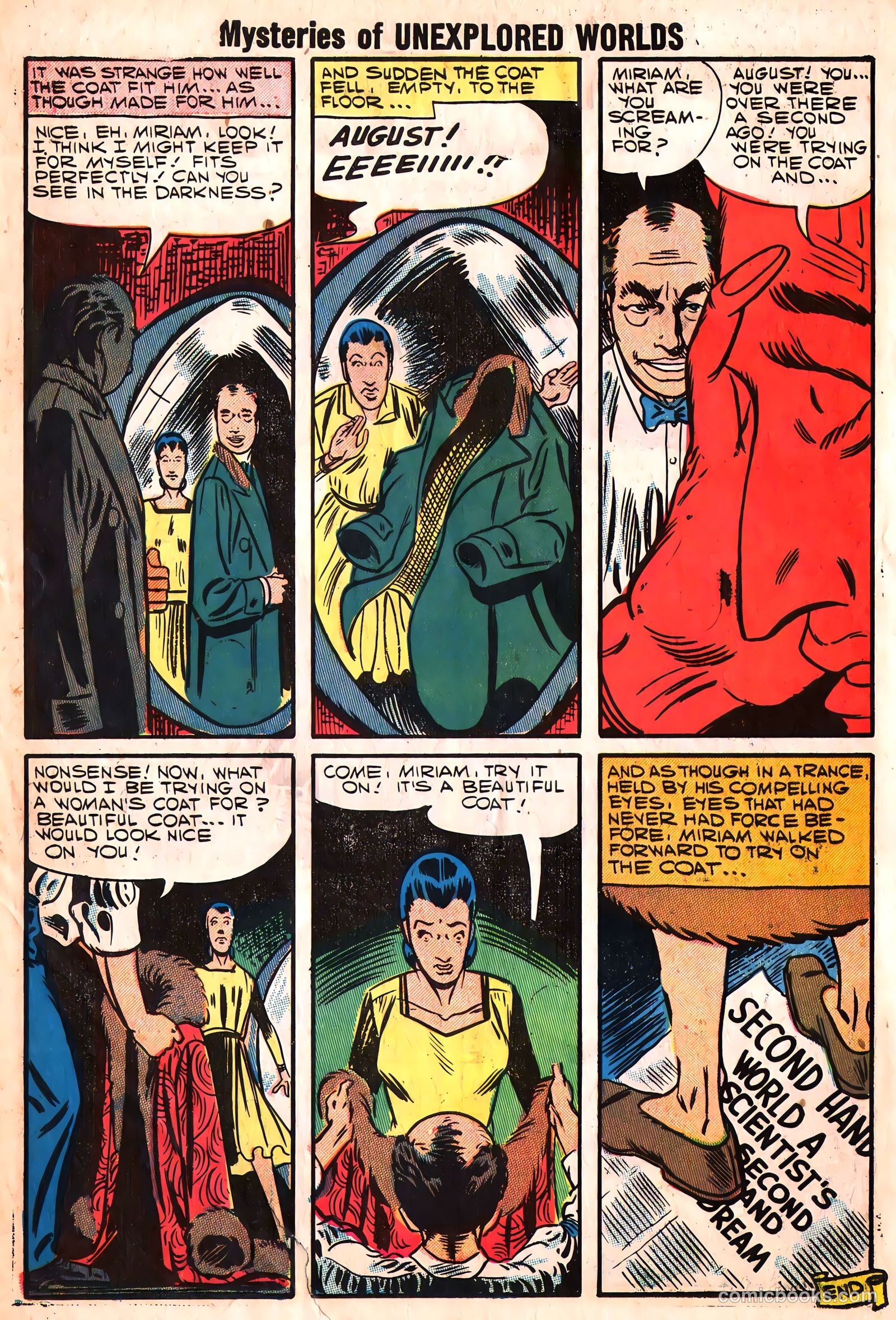 Mysteries of Unexplored Worlds #7 (1958) — page 58 of 69