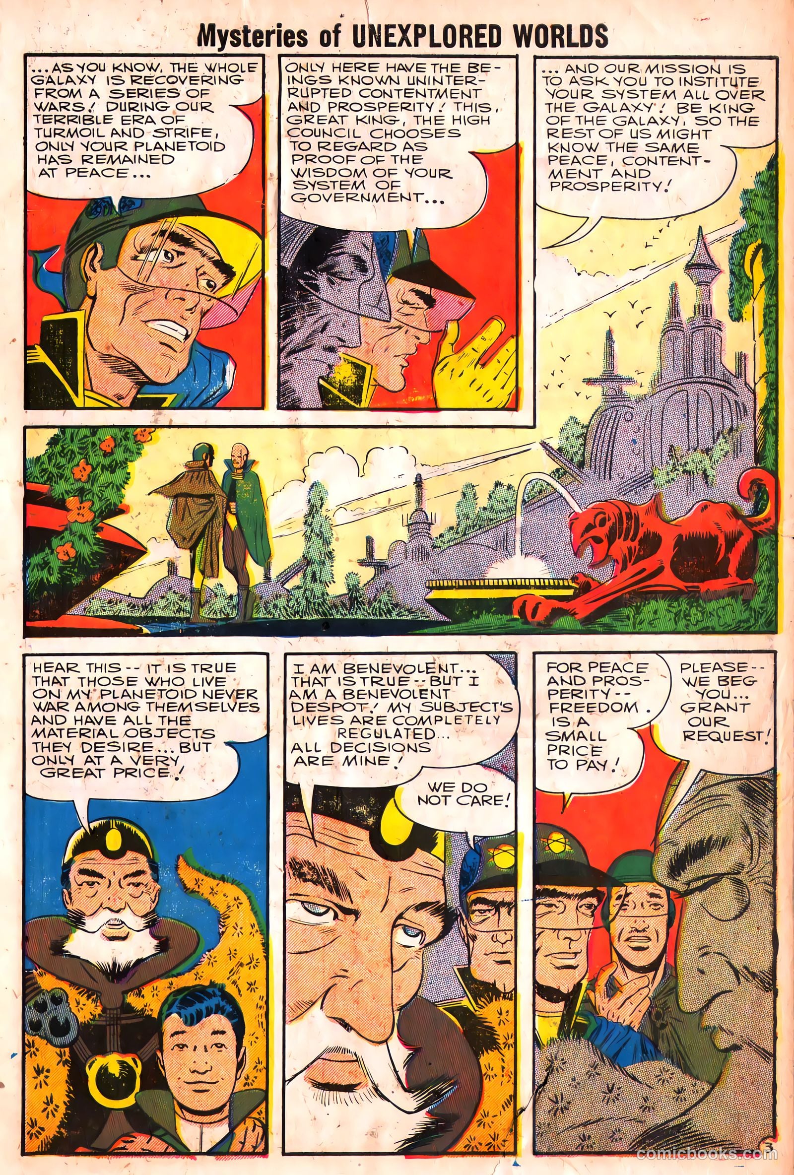 Mysteries of Unexplored Worlds #7 (1958) — page 61 of 69