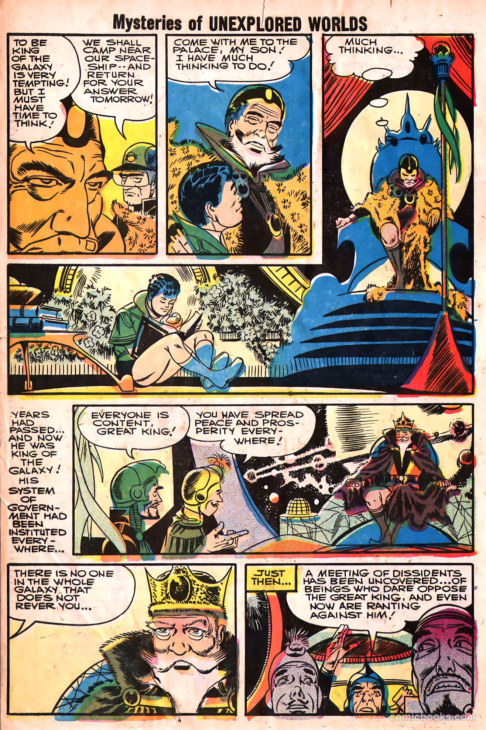 Mysteries of Unexplored Worlds #7 (1958) — page 62 of 69