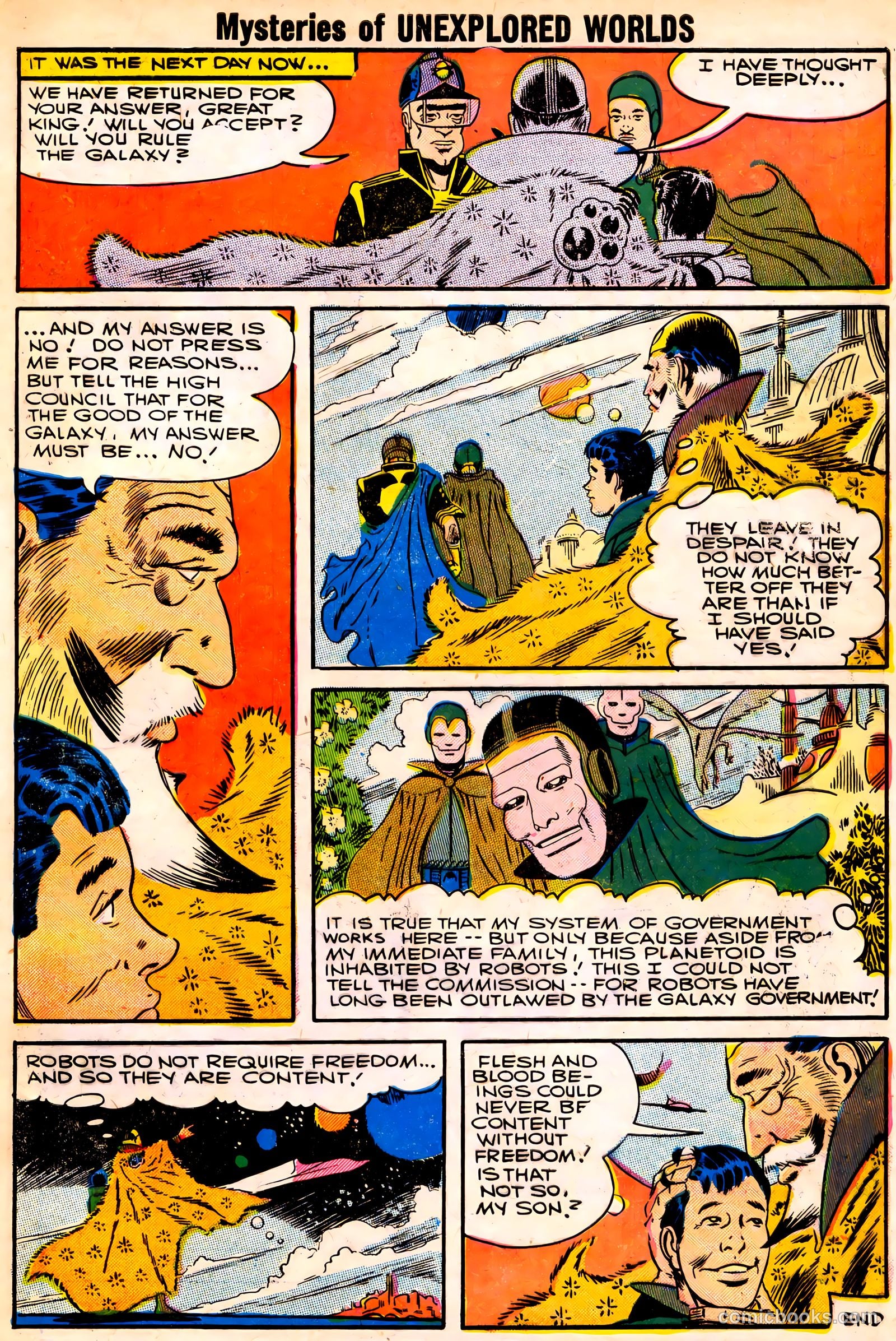 Mysteries of Unexplored Worlds #7 (1958) — page 65 of 69
