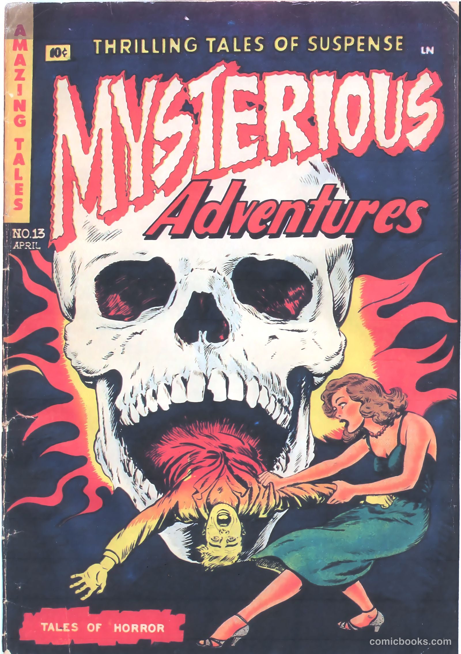 Mysterious Adventures #13 cover