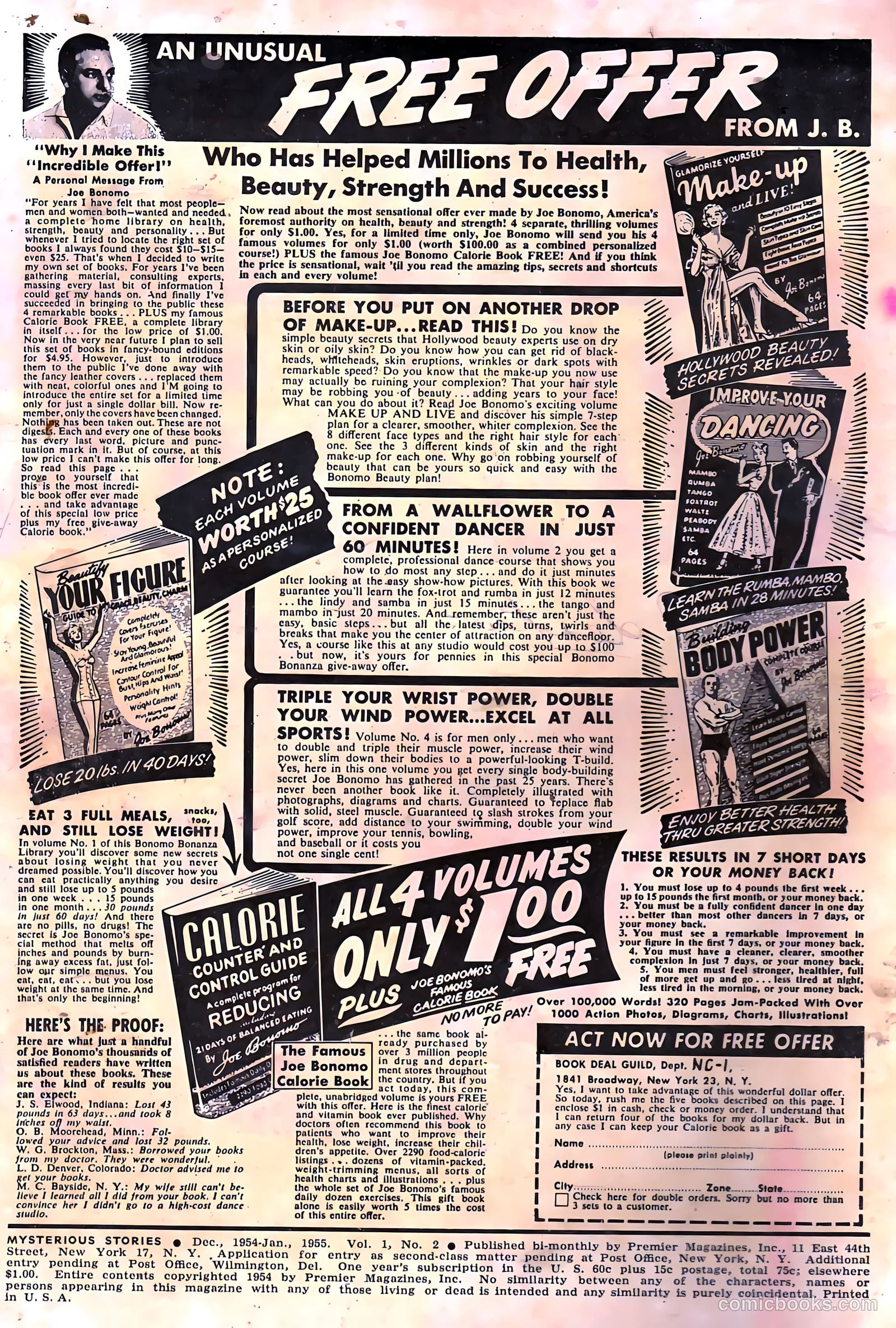 Mysterious Stories #2 (1954) — page 2