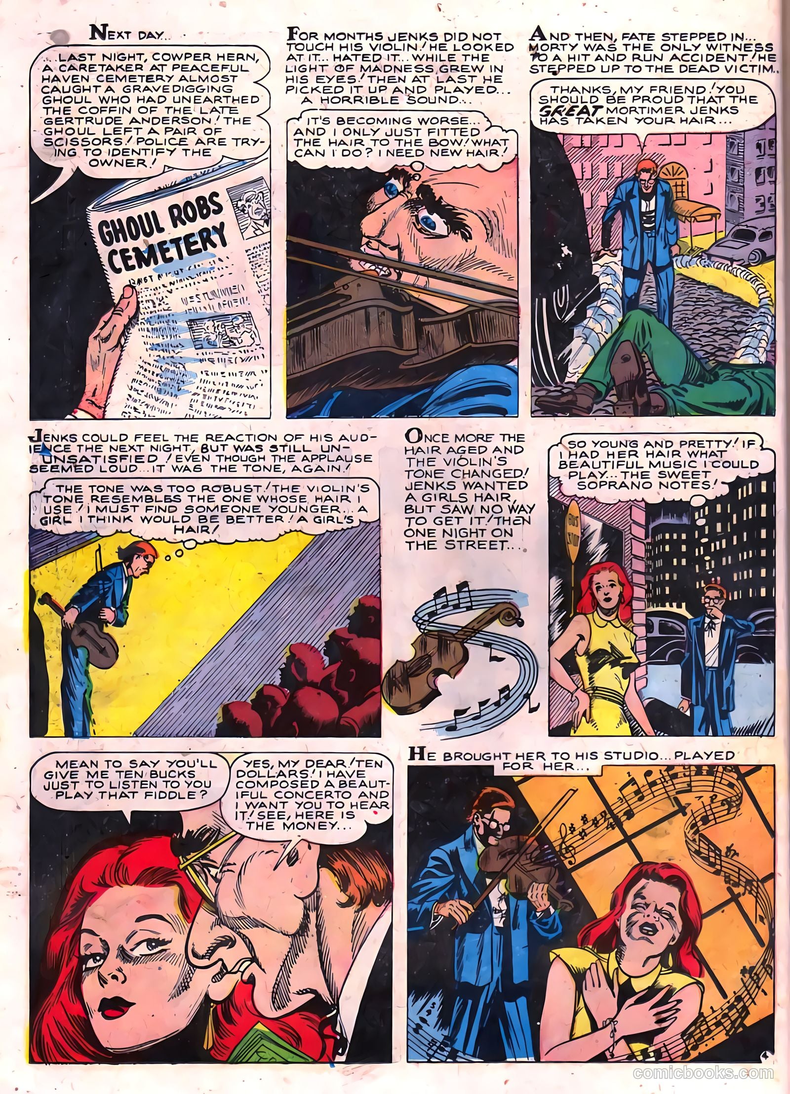 Mysterious Stories #2 (1954) — page 16