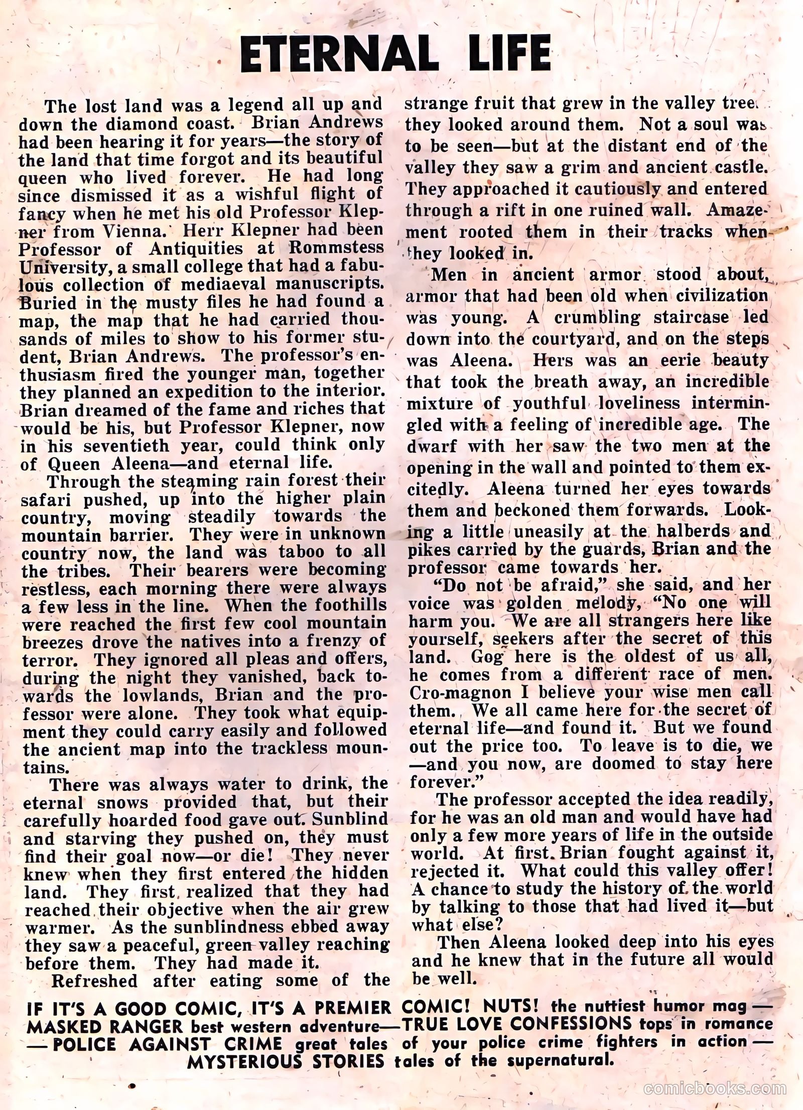 Mysterious Stories #2 (1954) — page 27