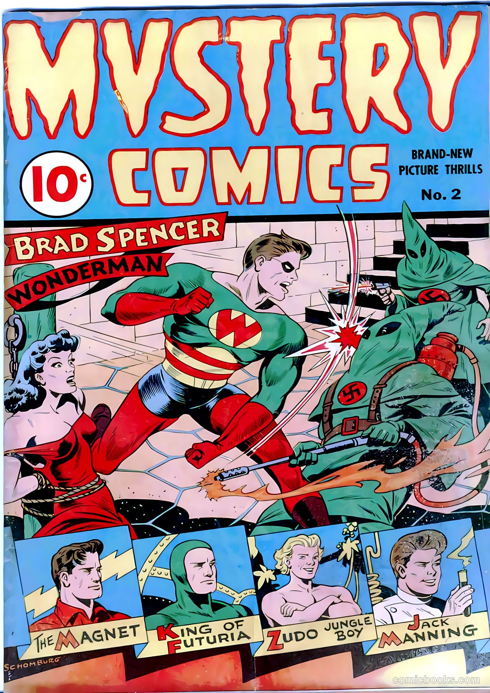 Mystery Comics #2 (1944) — page 2 of 51