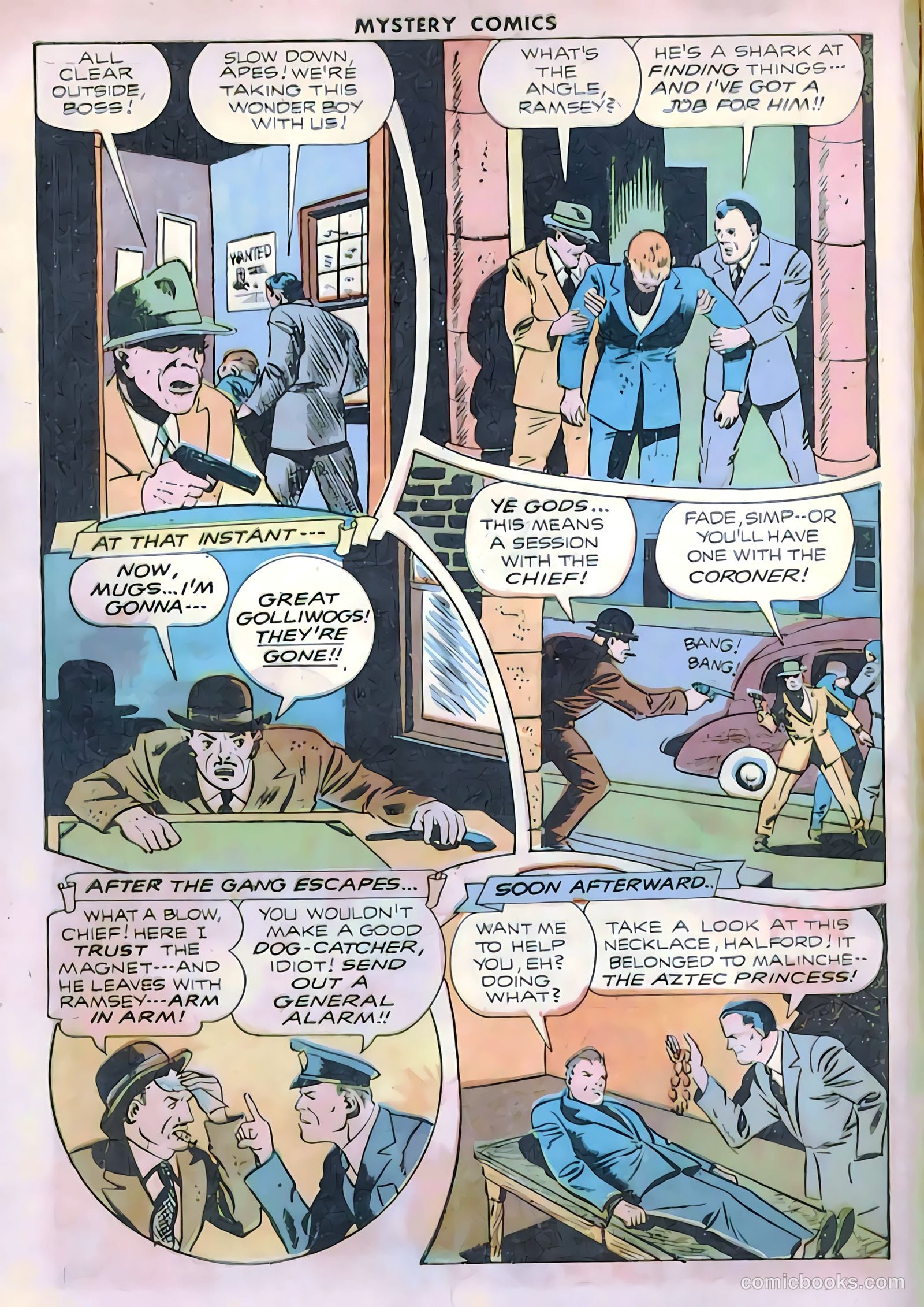 Mystery Comics #2 (1944) — page 6 of 51