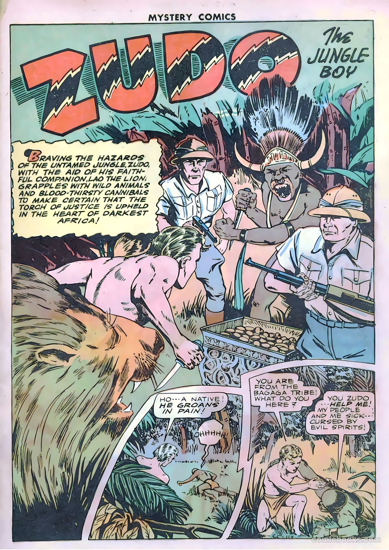 Mystery Comics #2 (1944) — page 13 of 51